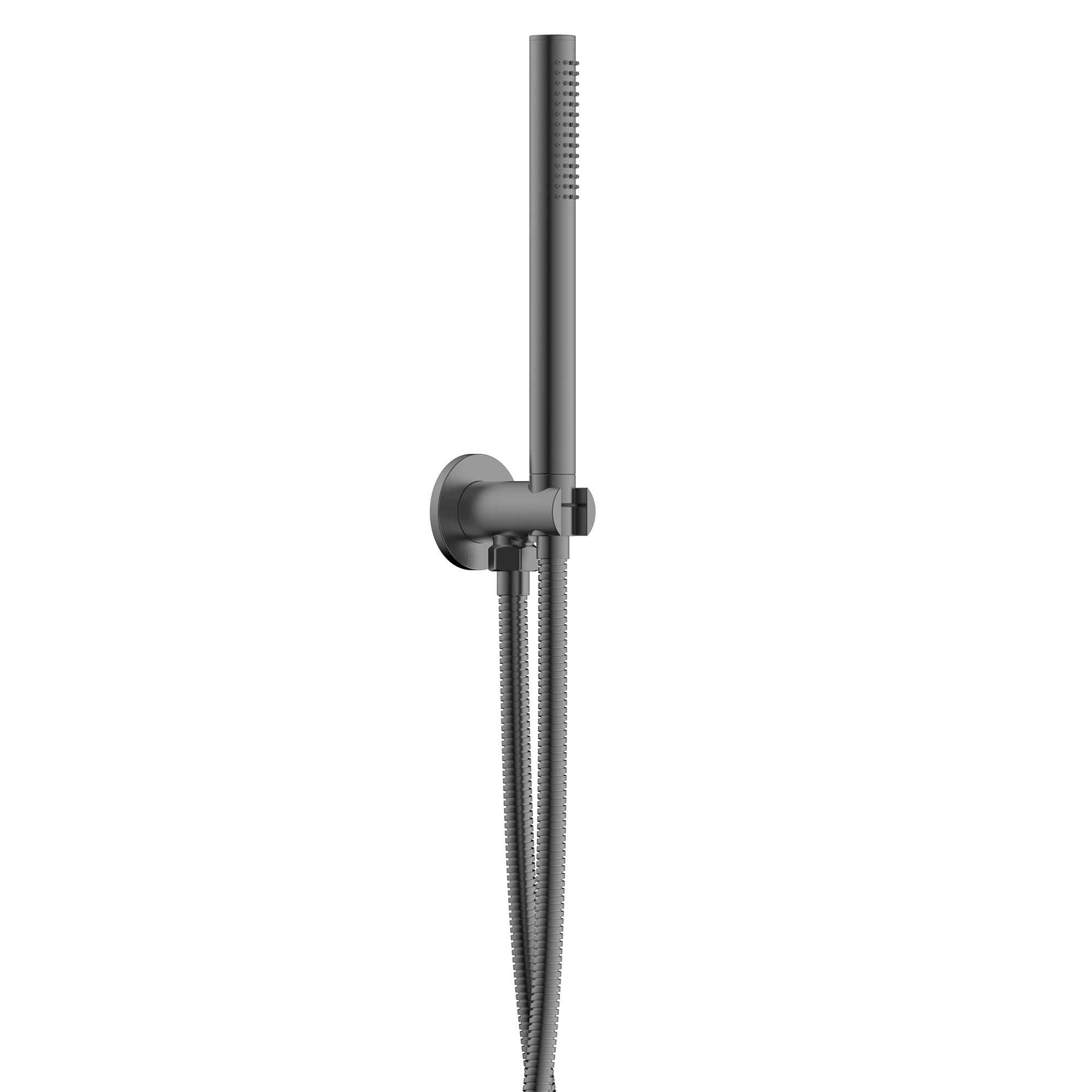Set Soporte Ducha Colors Gun Grey