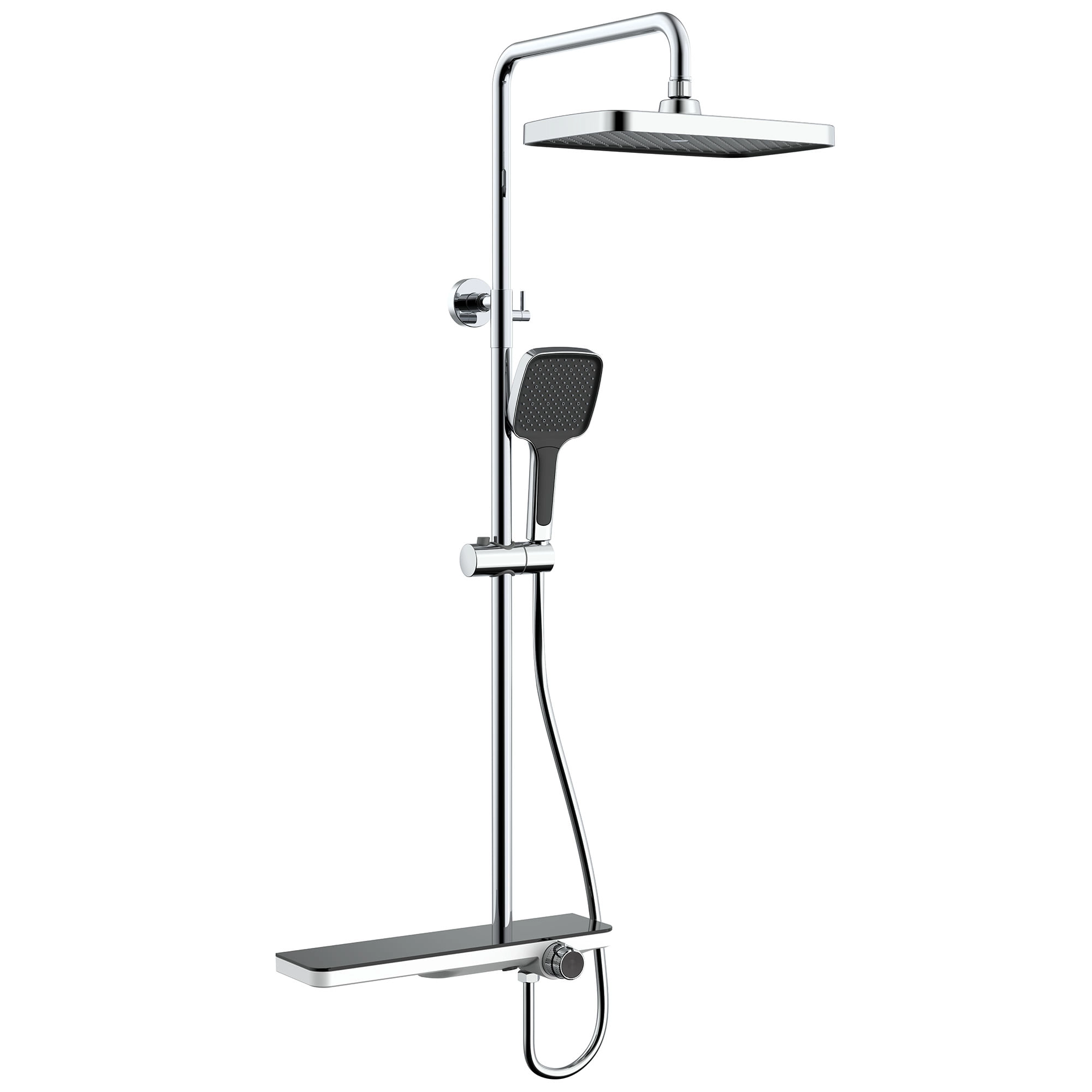 Columna Ducha Valenza 31 cm Cromo