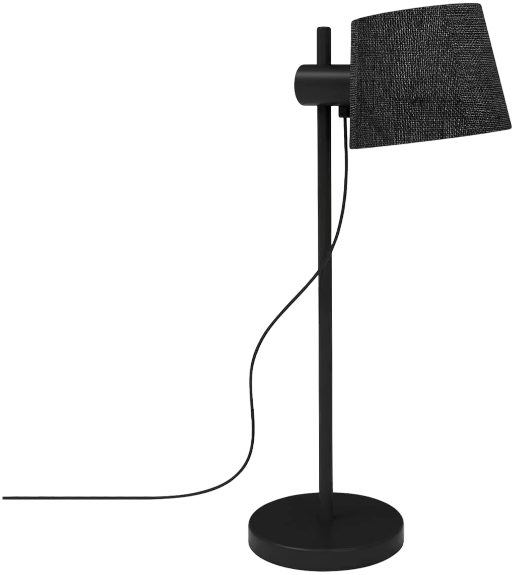 LÁMPARA DE MESA LED STUDIO HOTEL REDONDA (SIN AMPOLLETA E27) NEGRA
