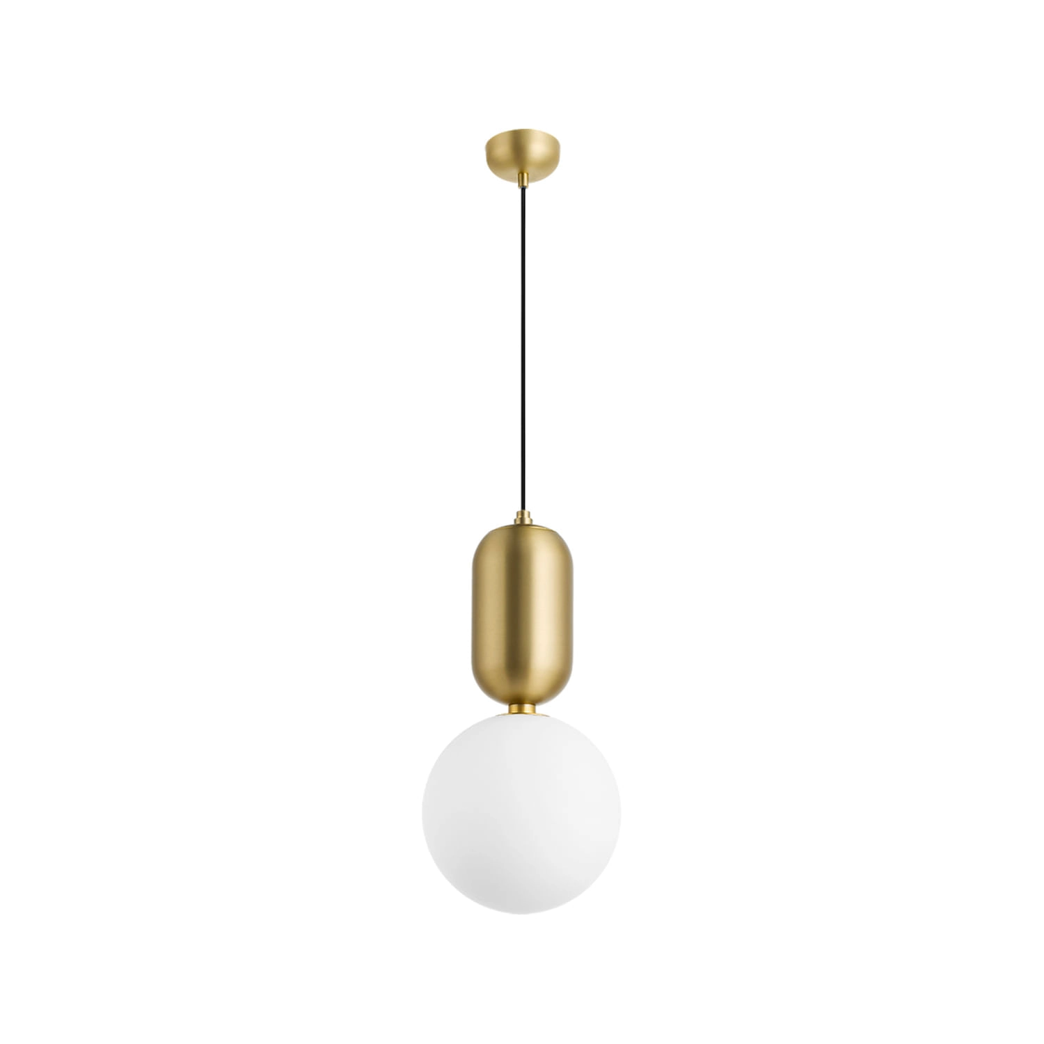 LÁMPARA COLGANTE LED STUDIO GLOBO SMALL 4W ORO MATE
