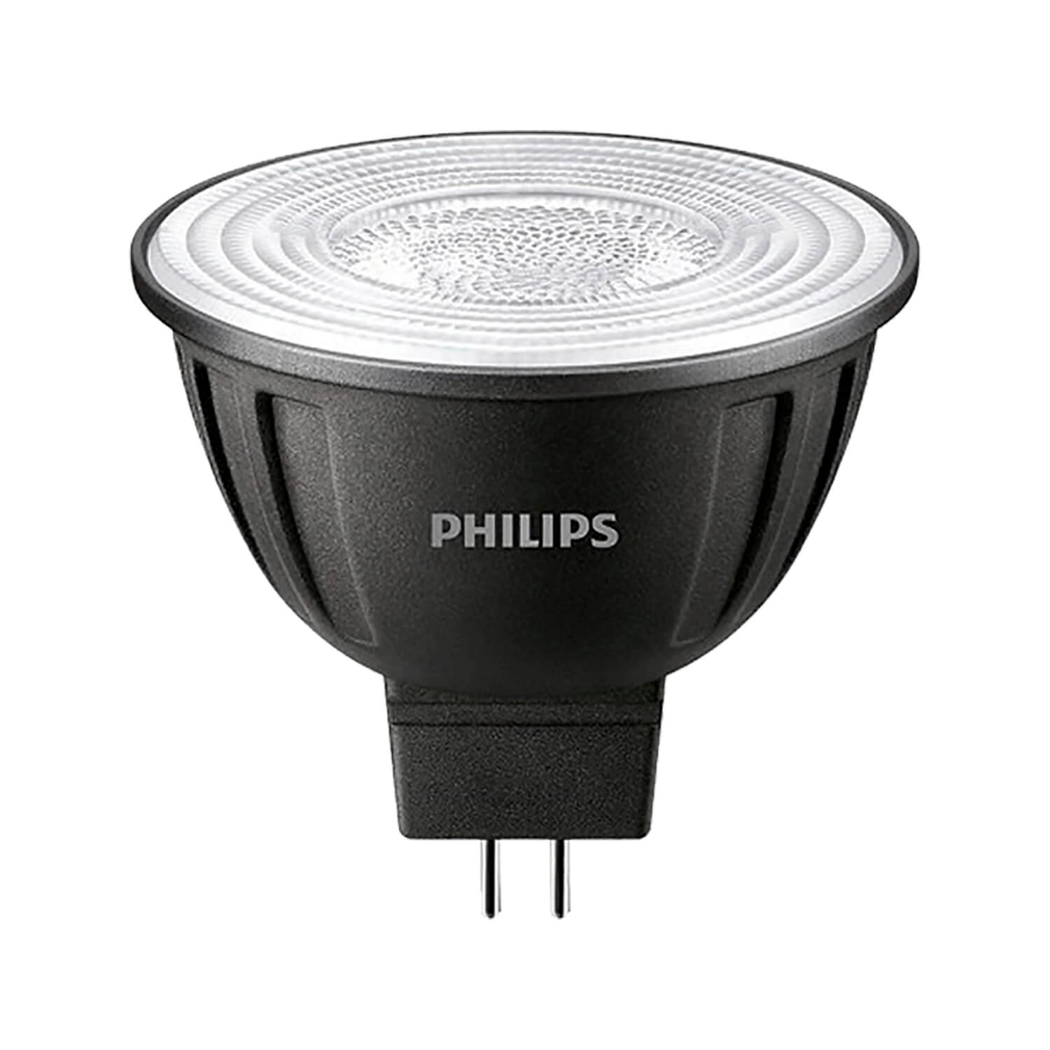AMPOLLETA MR16 PHILIPS 36° 6.5W LUZ CÁLIDA (2700K) DIMEABLE NEGRA (929003072208)