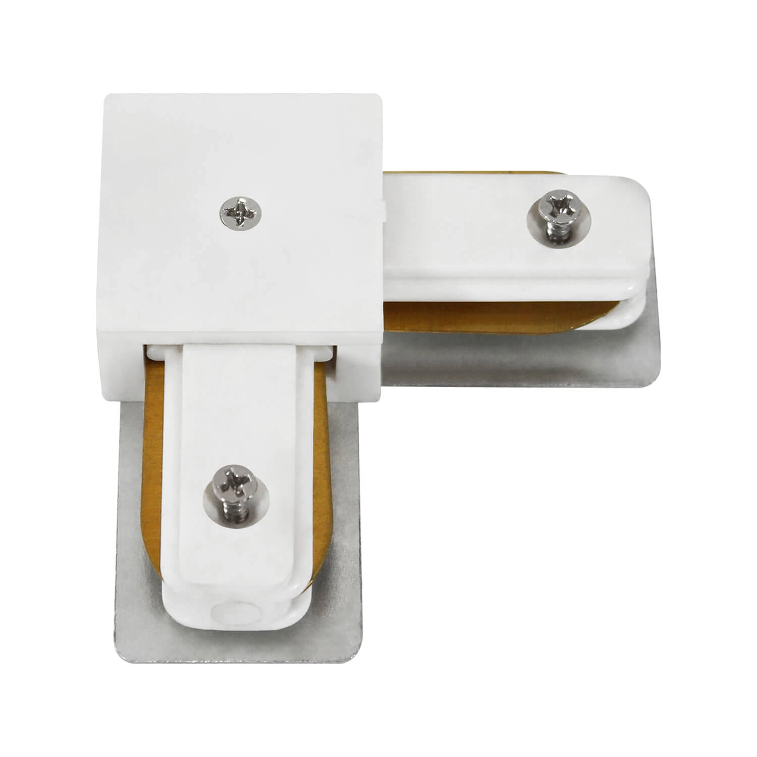 CONECTOR RIEL TIPO L LED STUDIO BLANCO