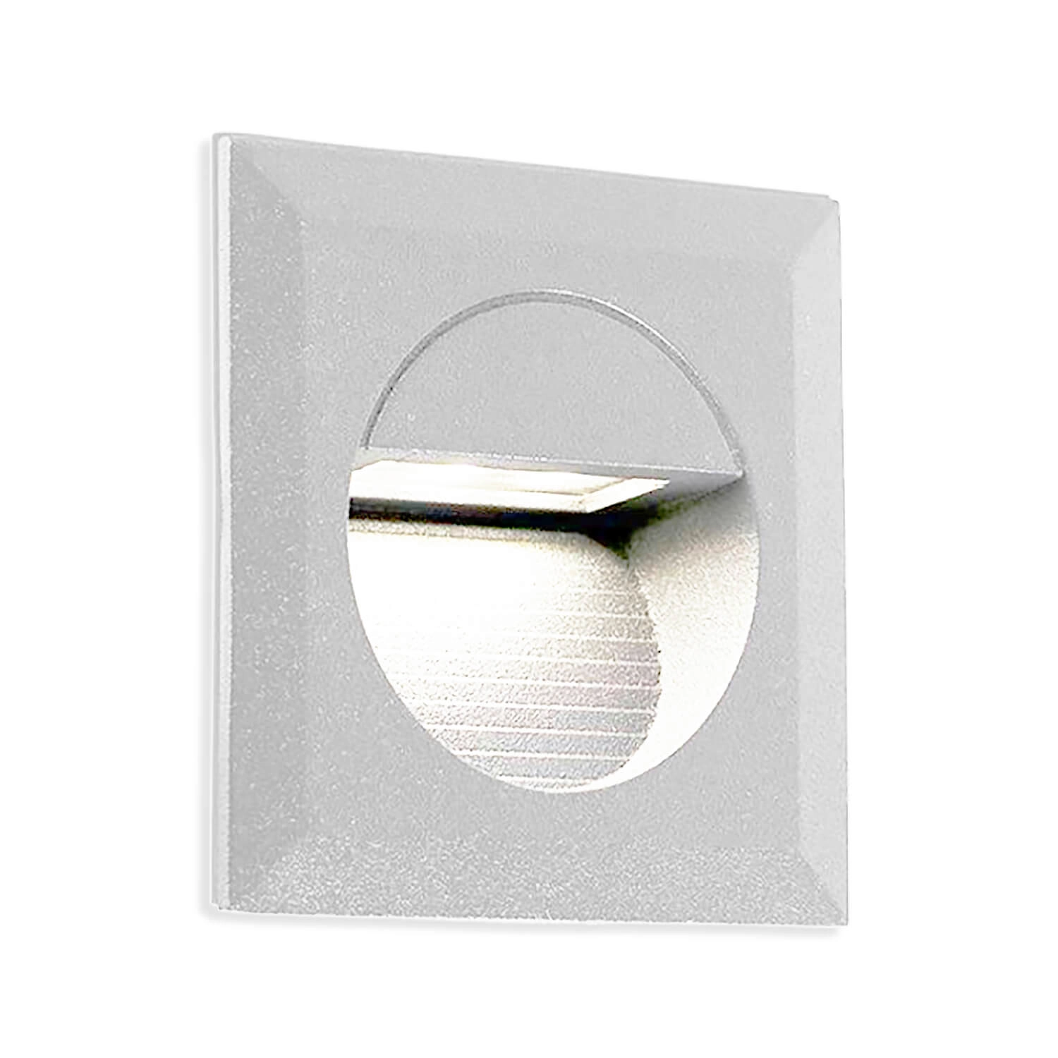 EMBUTIDO DE MURO LED STUDIO MINI CUADRADO 1.5W LUZ CÁLIDA (2700K) IP44 BLANCO