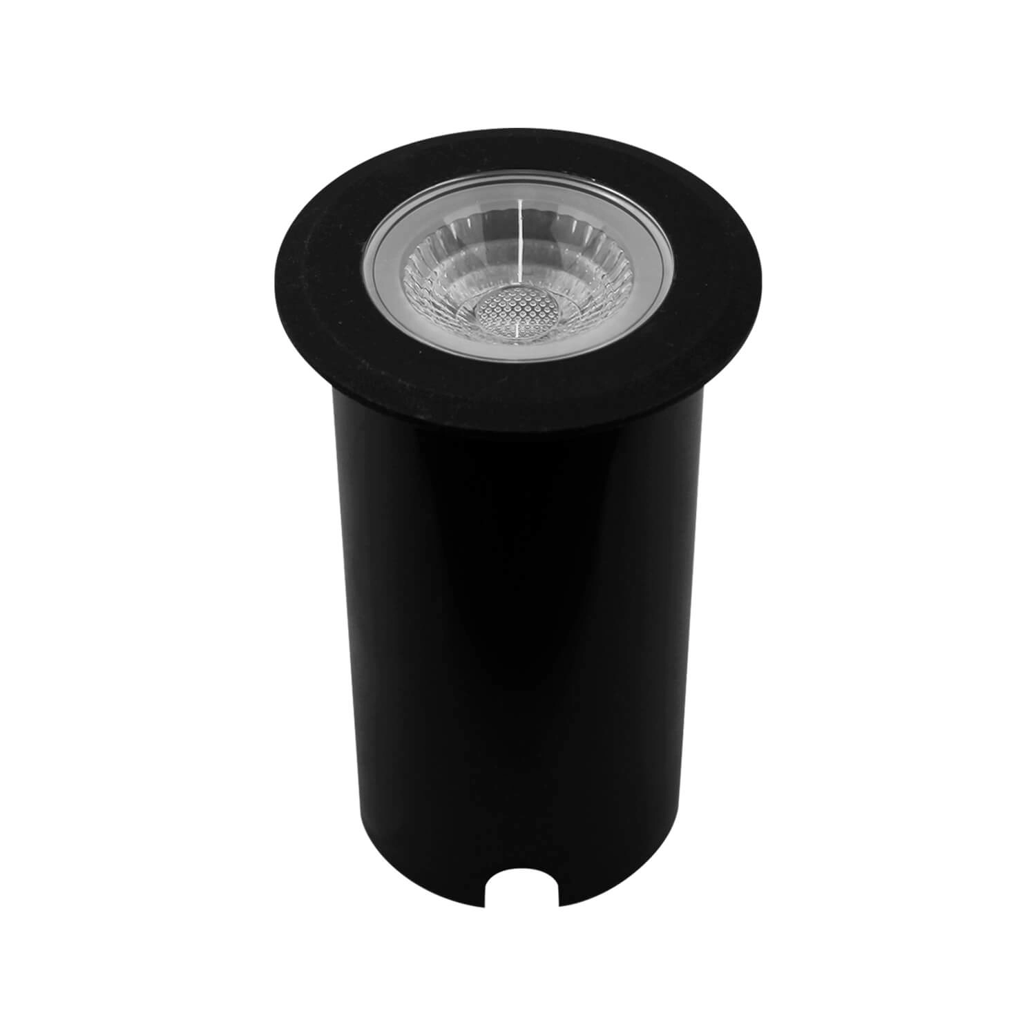 EMBUTIDO DE PISO LED STUDIO ROCÍO 10W LUZ CÁLIDA (3000K) 12V IP67 NEGRO