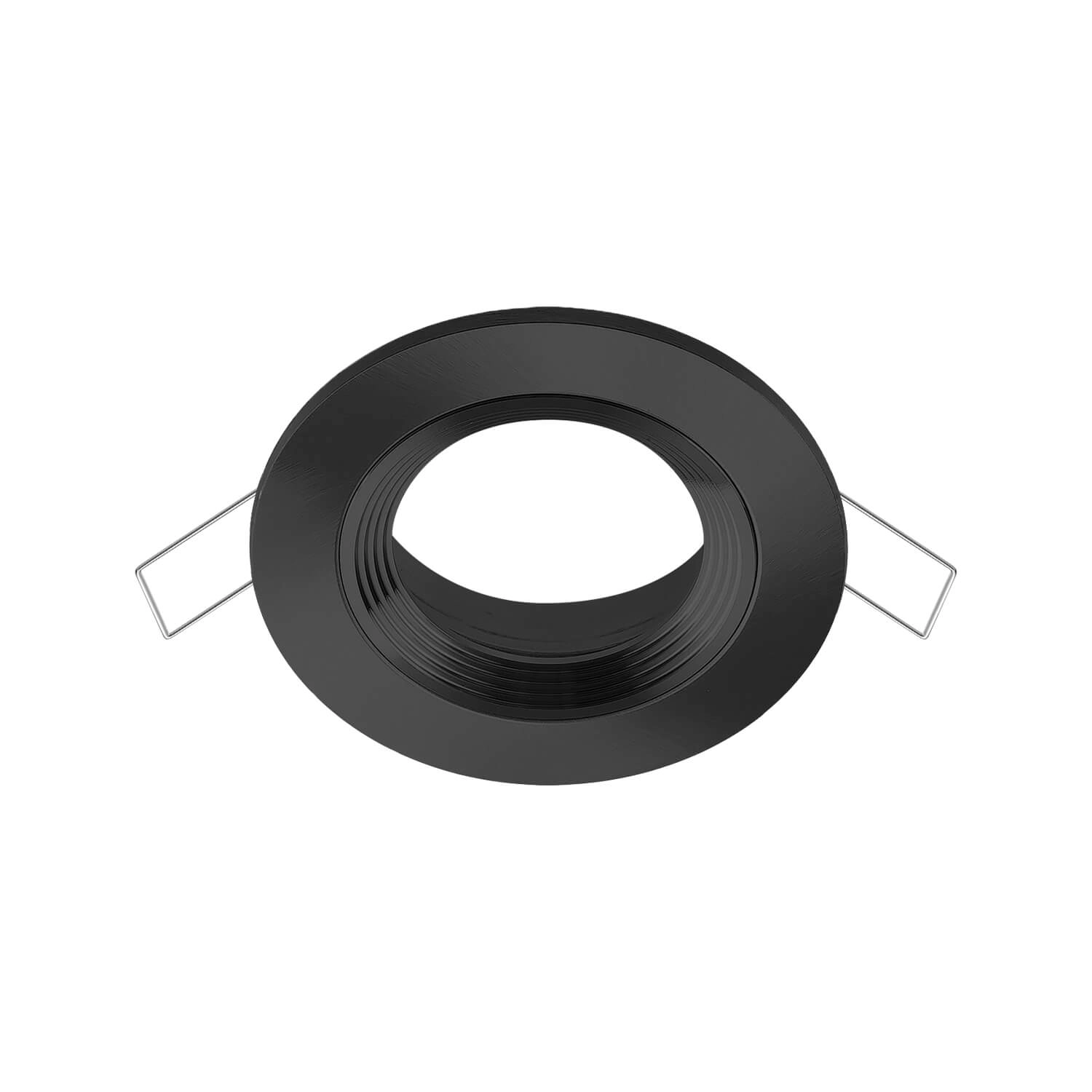 PORTA GU10 LED STUDIO ABATIBLE REDONDO (SIN AMPOLLETA) NEGRO
