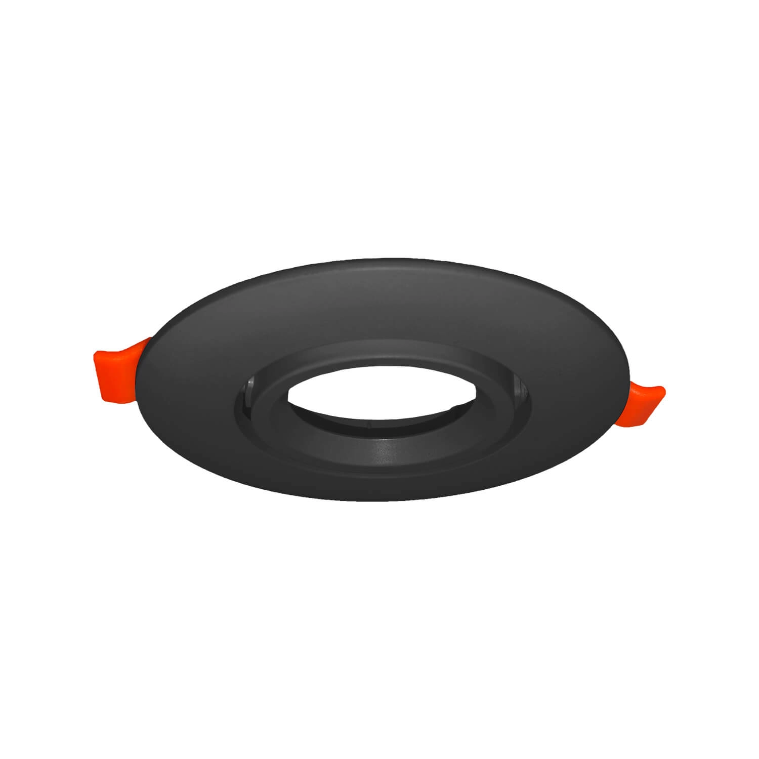 PORTA GU10 LED STUDIO PLANO (SIN AMPOLLETA GU10) NEGRO