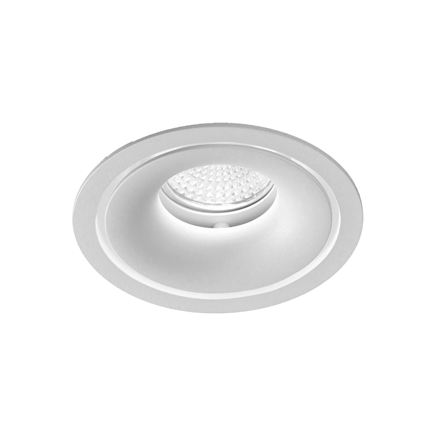 PORTA GU10 LED STUDIO RETRAÍDO REDONDO IP44 (SIN AMPOLLETA GU10) BLANCO