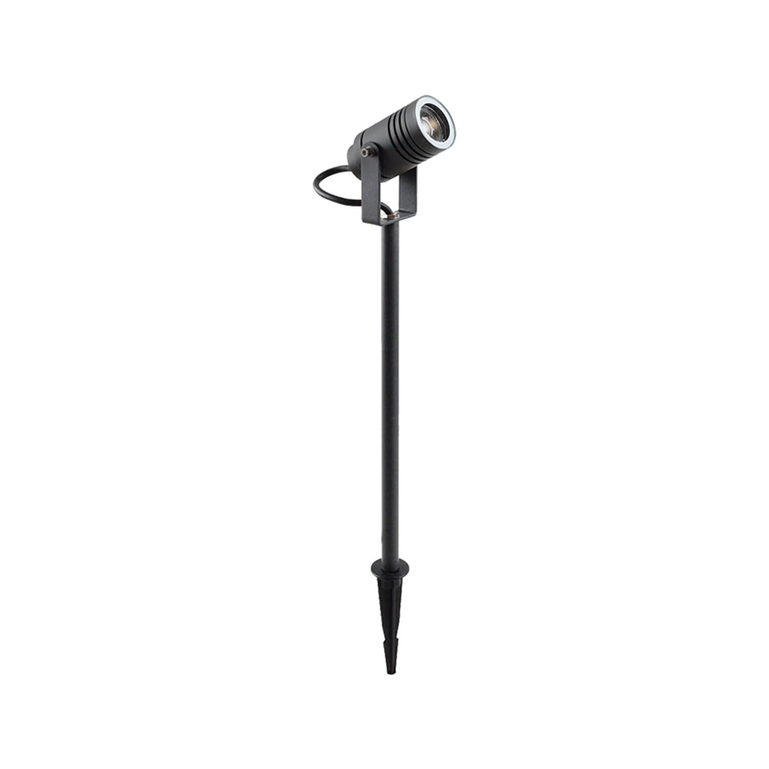FOCO ESTACA LED STUDIO ALTA IP65 (SIN AMPOLLETA GU10) GRIS