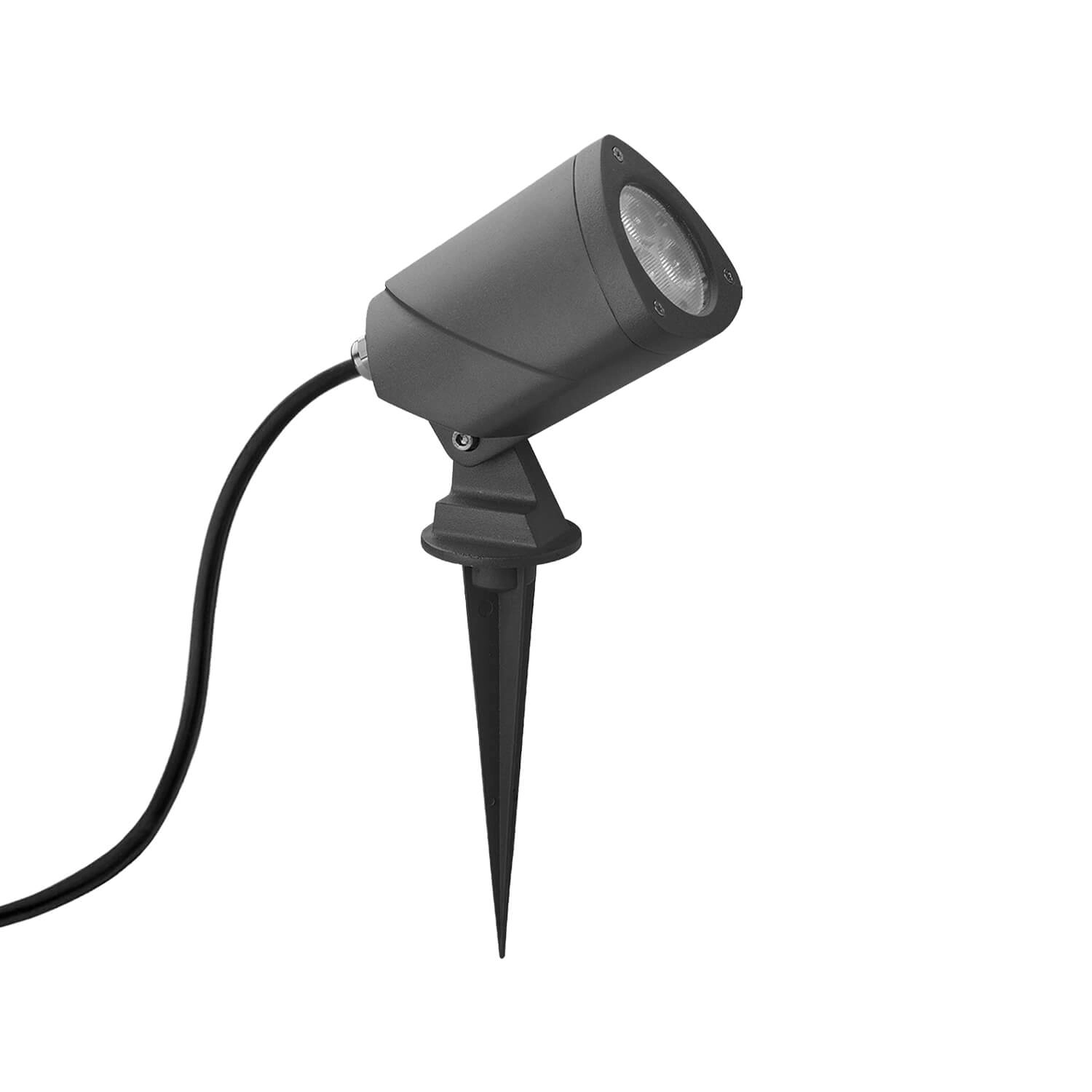 FOCO ESTACA LED STUDIO PRO IP65 (SIN AMPOLLETA GU10) GRIS OSCURA