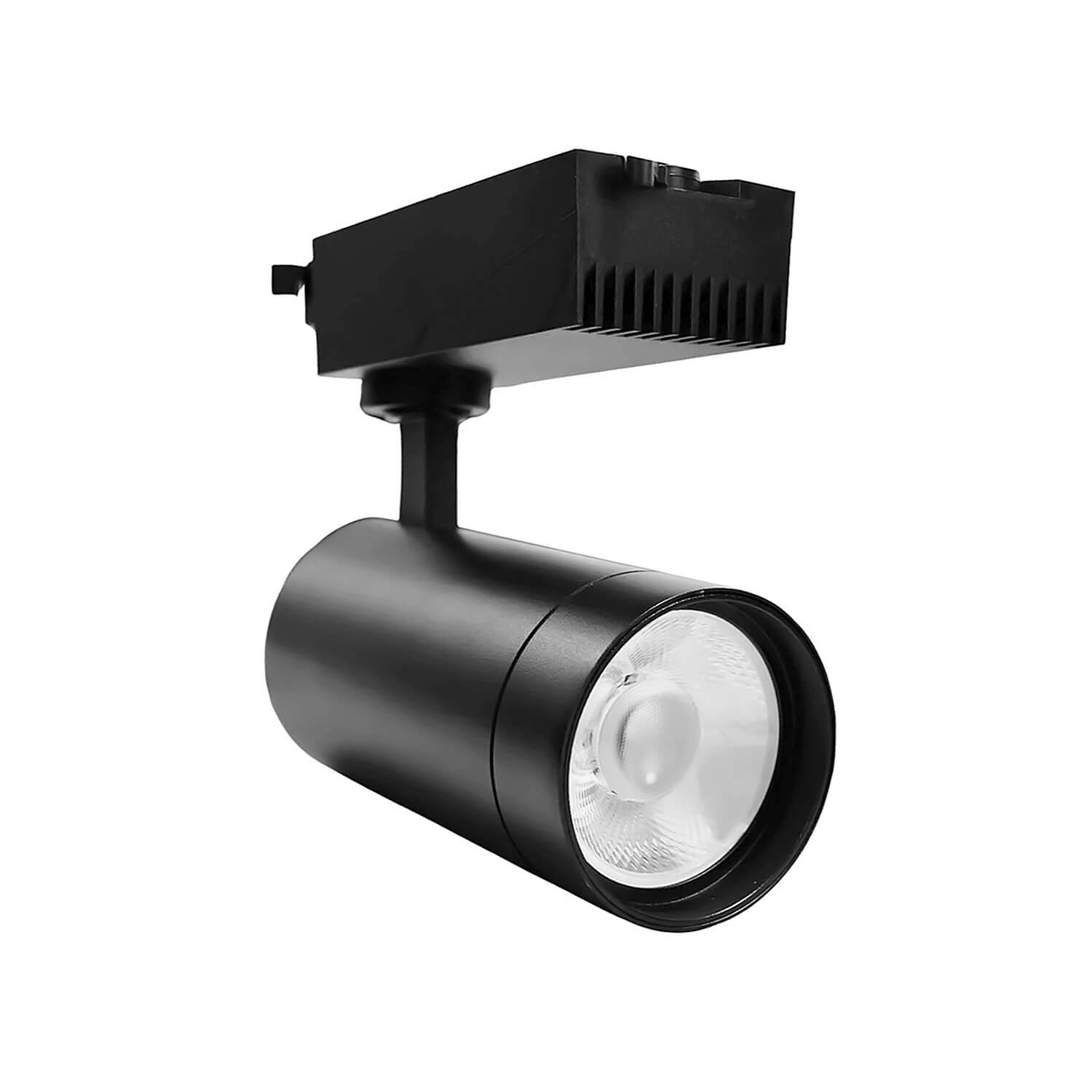 FOCO RIEL LED STUDIO BIG 30W LUZ CÁLIDA (3000K) NEGRO