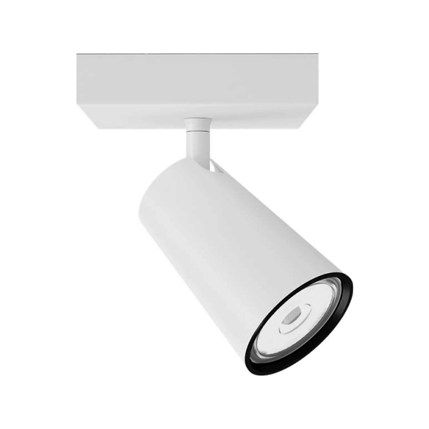 FOCO SOBREPUESTO CIELO / MURO PHILIPS PAISLEY SIMPLE DIRIGIBLE (SIN AMPOLLETA GU10) BLANCO (915005529101)