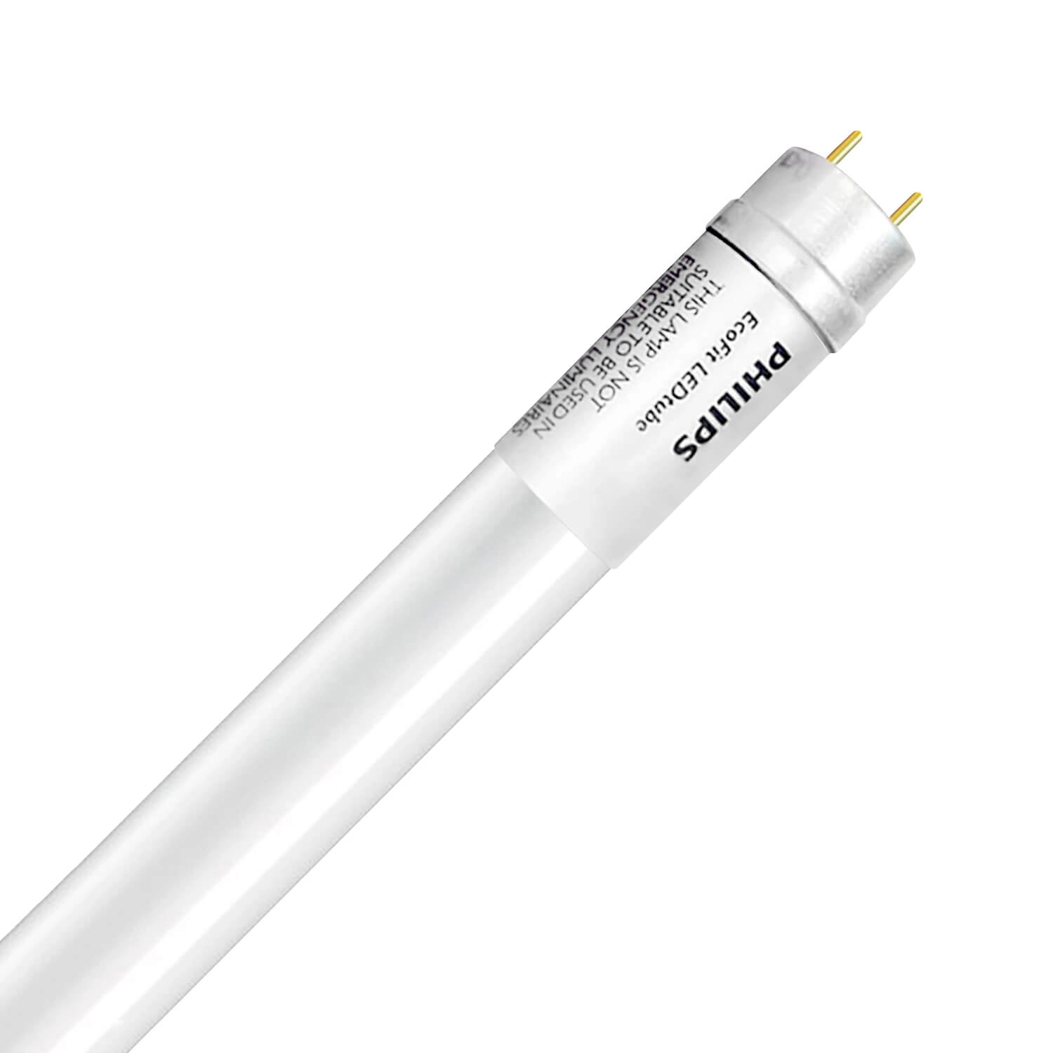 TUBO LED PHILIPS T8 ECOFIT 16W LUZ FRÍA (6500K) Ø2.5X120CM BLANCO (929003087611)