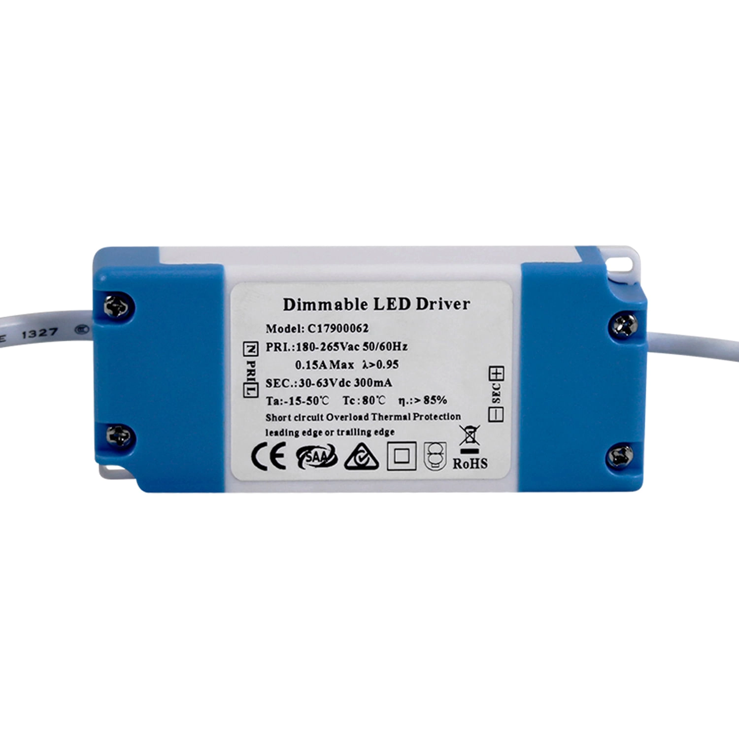 DRIVER LED STUDIO 18W DIMEABLE (PARA PANEL C179) AZUL BLANCO