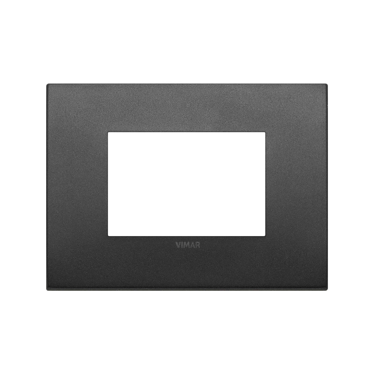 PLACA CLASSIC VIMAR ARKÉ METAL-COLOR 3 MÓDULOS METAL GRAFITO (19653.01)