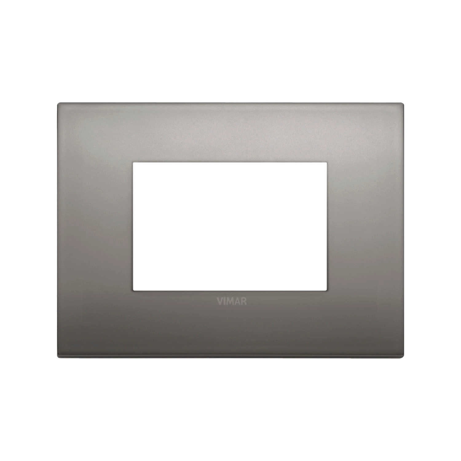 PLACA CLASSIC VIMAR ARKÉ METAL-ELITE 3 MÓDULOS NÍQUEL (19653.10)