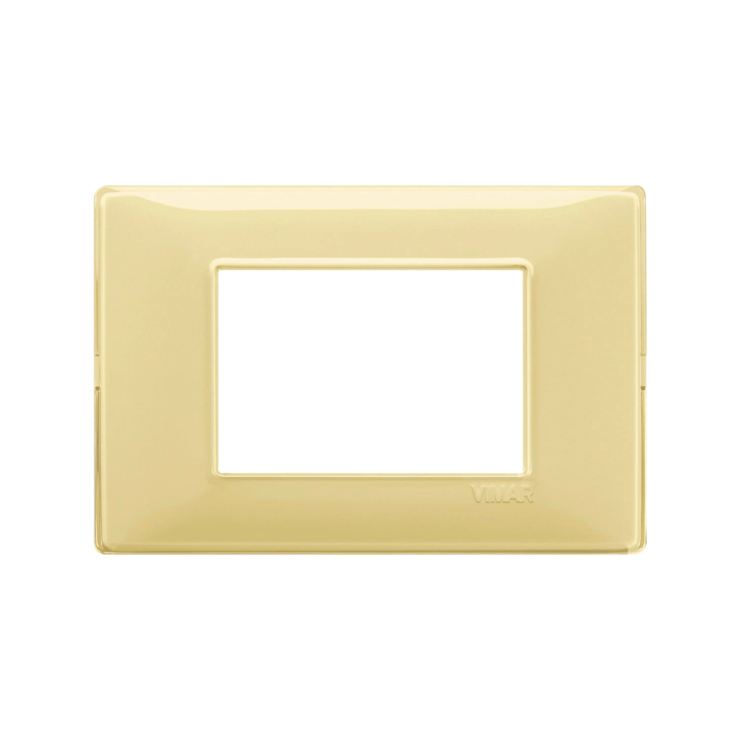 PLACA VIMAR PLANA REFLEX 3 MÓDULOS CEDRO (14653.46)