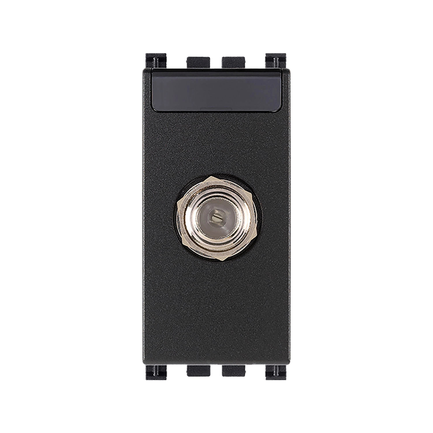 TOMA DE CONECTOR VIMAR ARKÉ TIPO F HEMBRA 1 MÓDULO GRIS (19318)