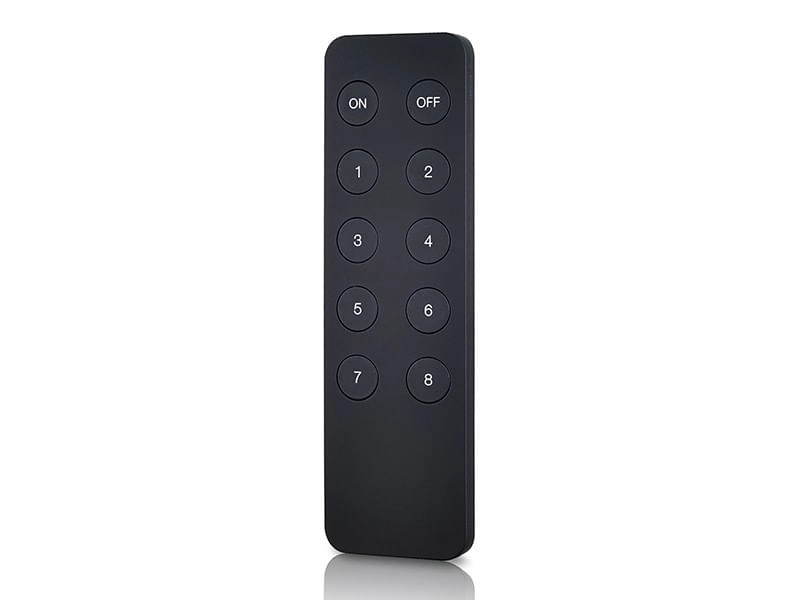 CONTROL REMOTO LED STUDIO SERIE 2501 RF 4 ZONAS DIMMER NEGRO