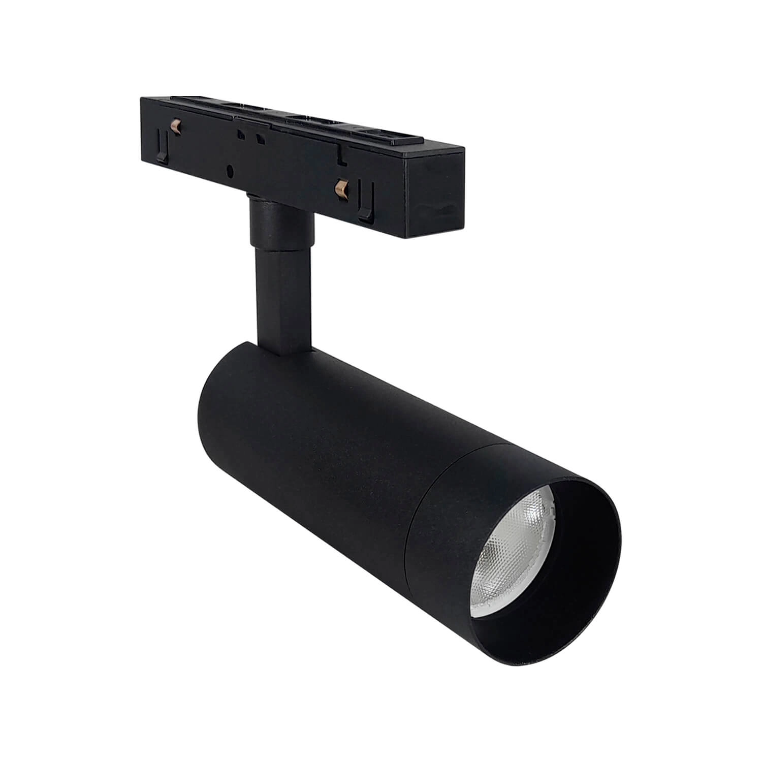 FOCO RIEL LED STUDIO PARA RIEL MAGNÉTICO 8W LUZ CÁLIDA (3000K) NEGRO