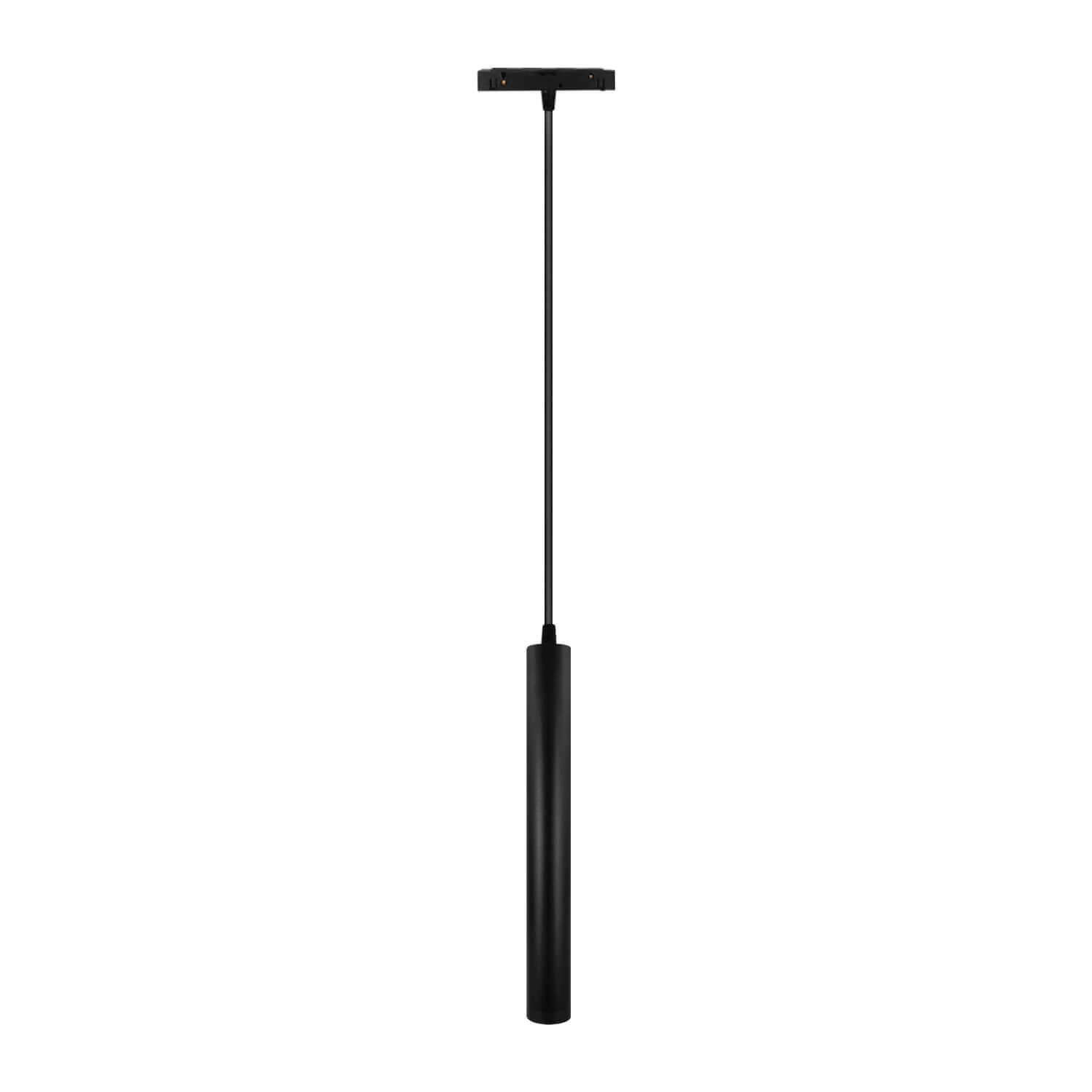 LÁMPARA COLGANTE LED STUDIO PARA RIEL MAGNÉTICO 8W LUZ CÁLIDA (3000K) NEGRA