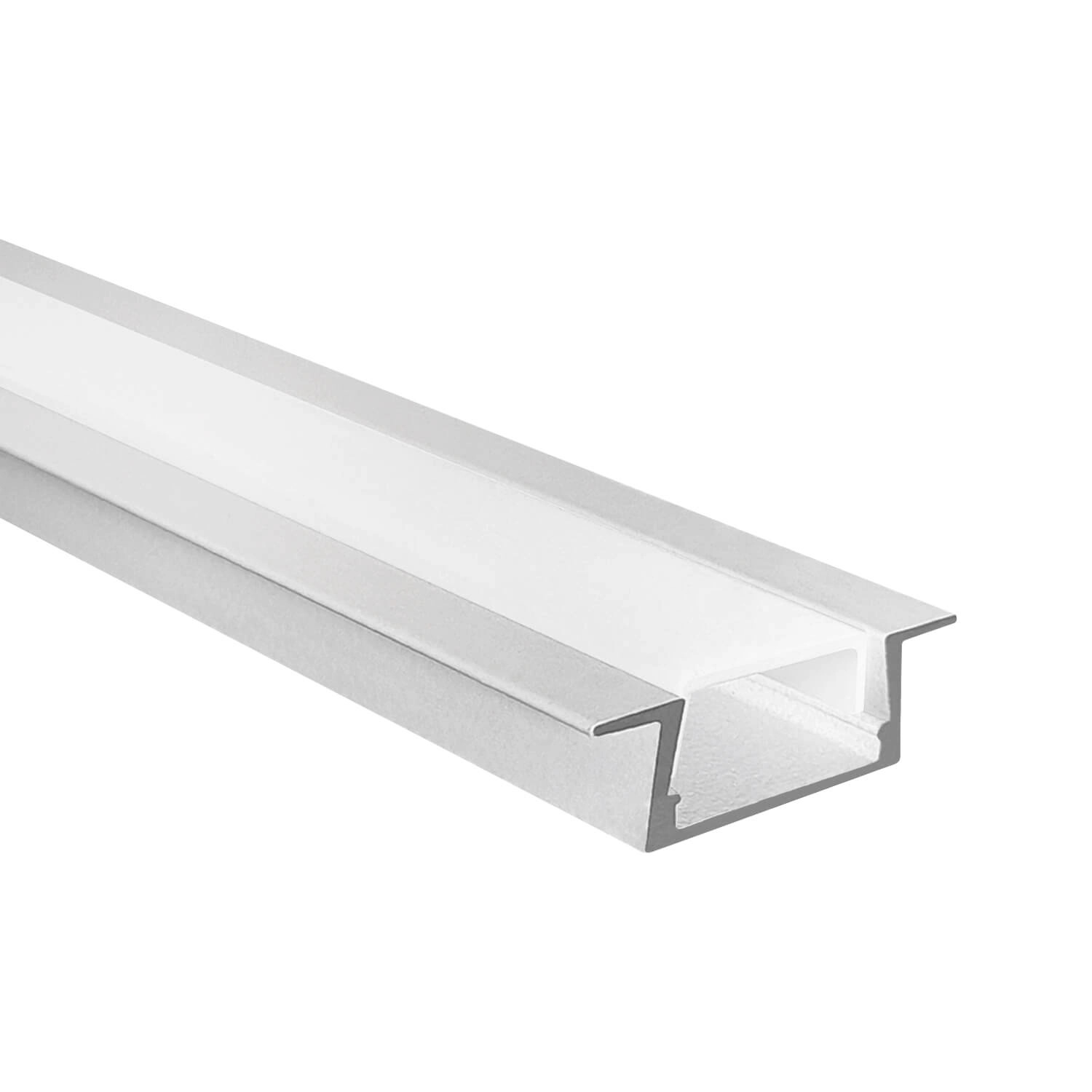 PERFIL PARA CINTA LED STUDIO EMBUTIDO PLANO (2 METROS) H0.7 2.2x200 CM BLANCO