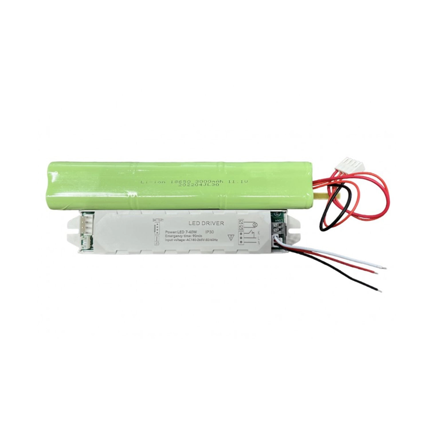 KIT DE EMERGENCIA LED STUDIO UNIVERSAL / PARA DRIVER INTERNO - EXTERNO 40W BLANCO