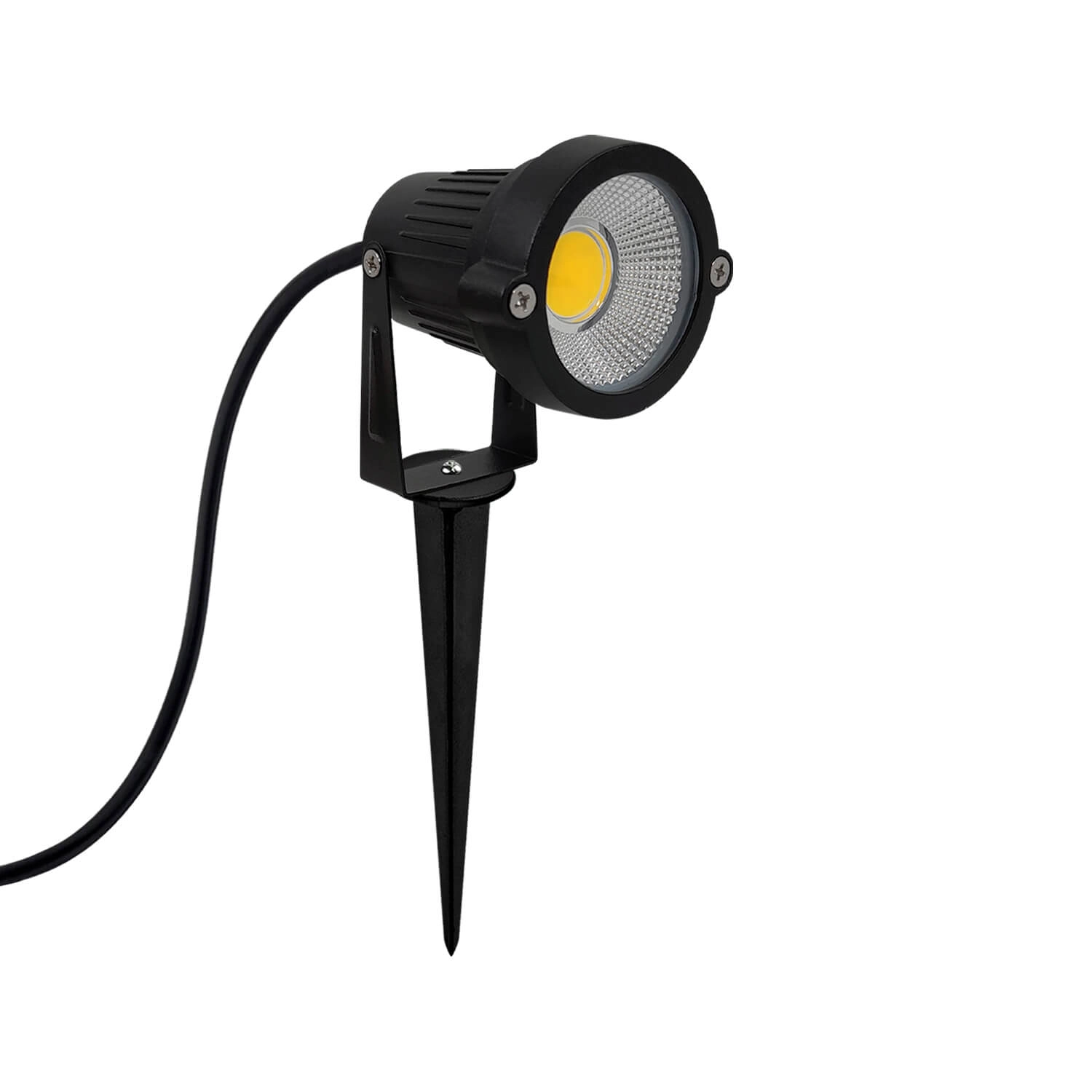 FOCO ESTACA LED STUDIO GARDEN 6W LUZ CÁLIDA (3000K) IP65 NEGRO
