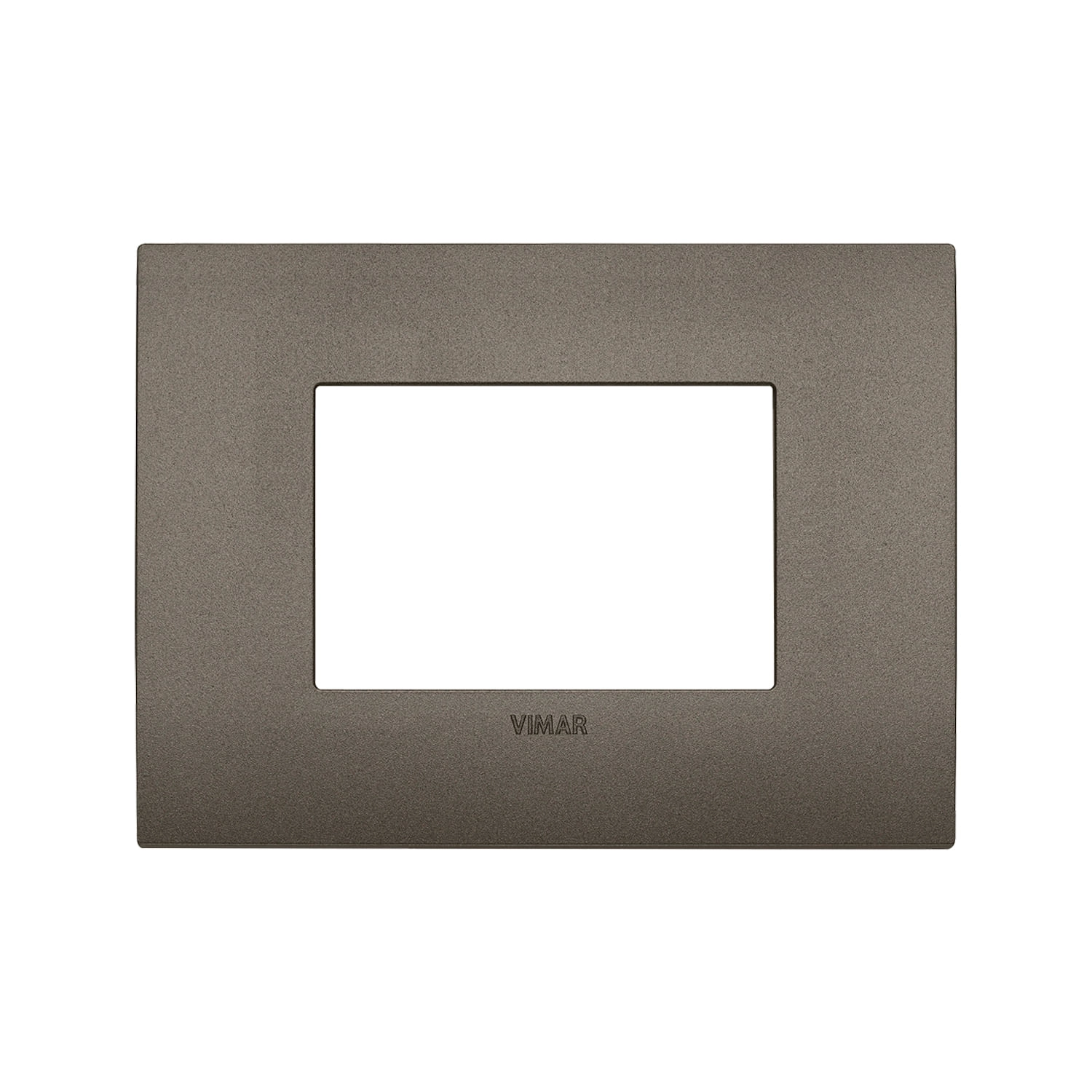 PLACA CLASSIC VIMAR ARKÉ TECNO-BASIC 3 MÓDULOS METAL (19653.80)