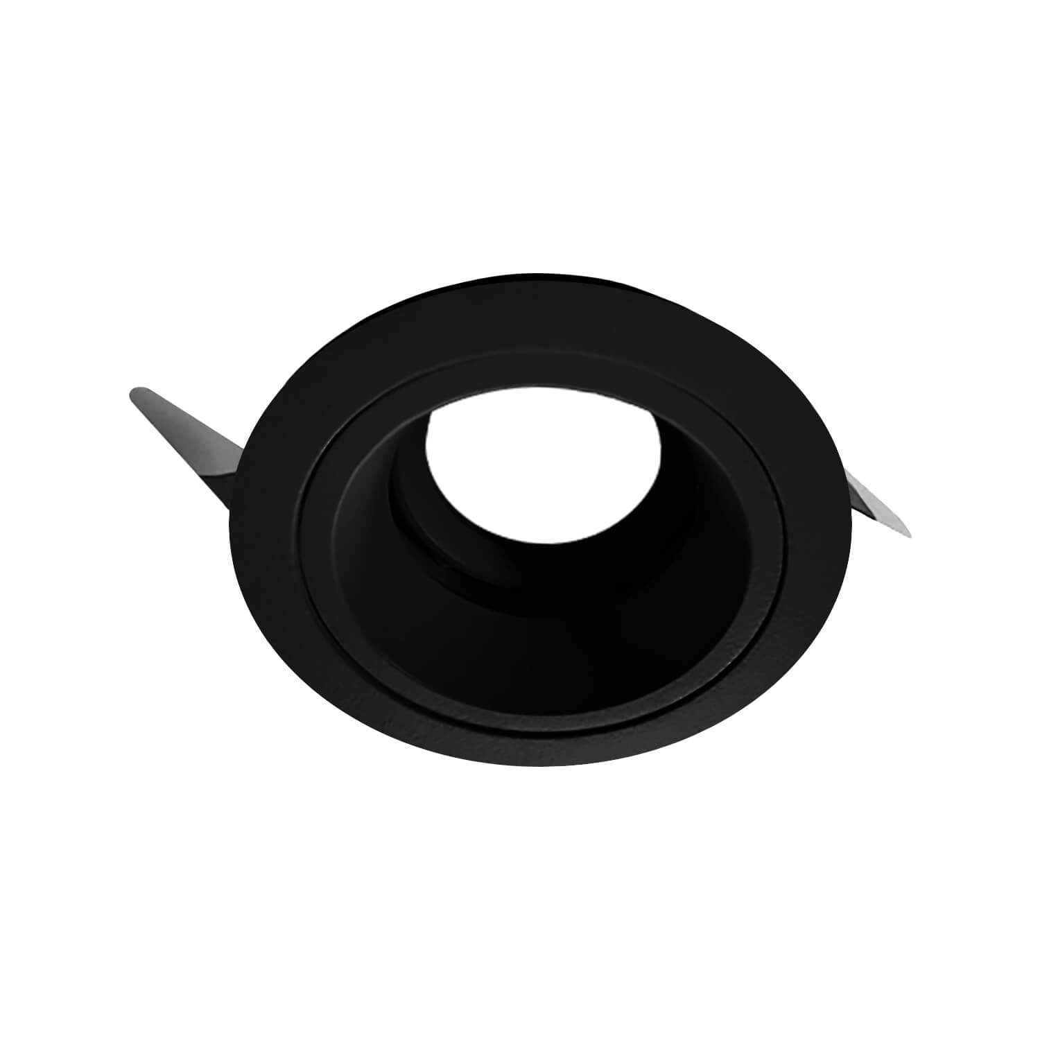 PORTA GU10 LED STUDIO PARA LOSA (SIN AMPOLLETA GU10) NEGRO
