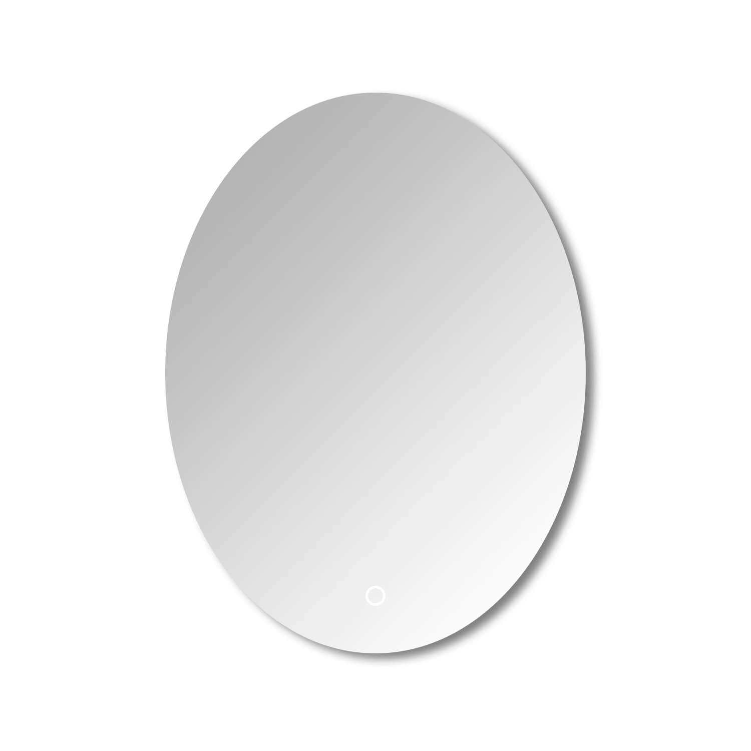 ESPEJO LED STUDIO OVALADO RETROILUMINADO TOUCH 35W CCT 1050LM 60X80CM TRANSPARENTE