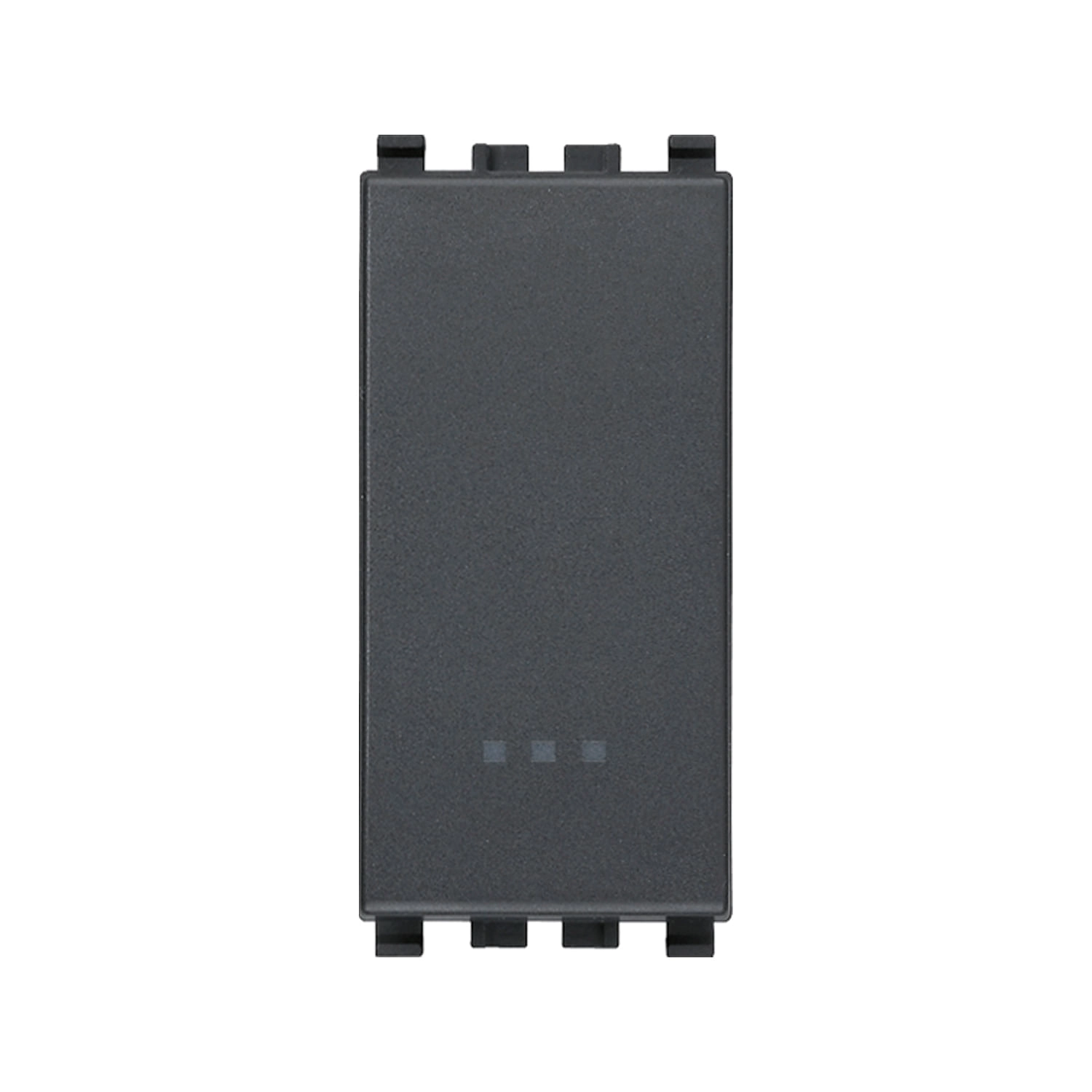 CONMUTADOR VIMAR EIKON 1 MÓDULO 16AX GRIS (20005)