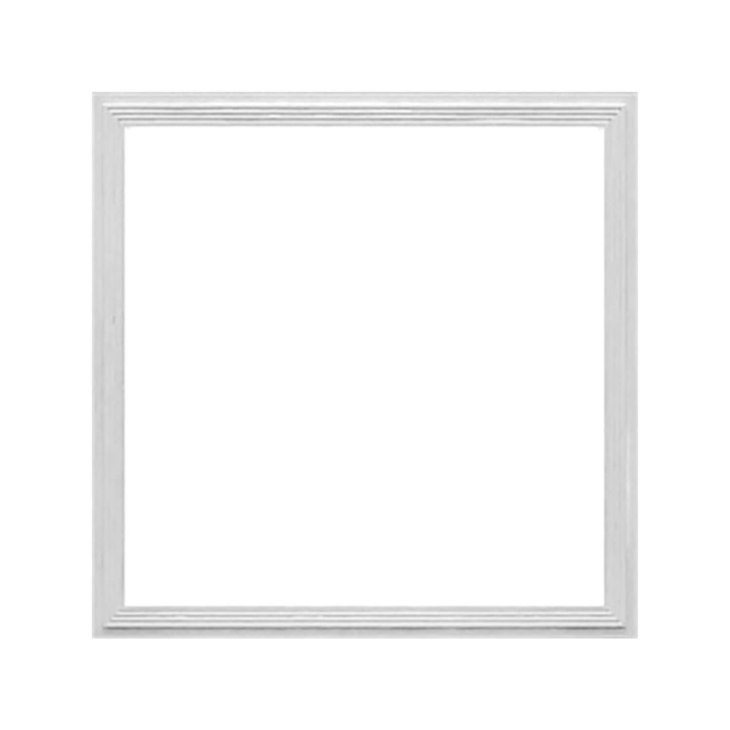 MARCO METALICO DE PANEL H4.2 60.5X60.5 CM BLANCO