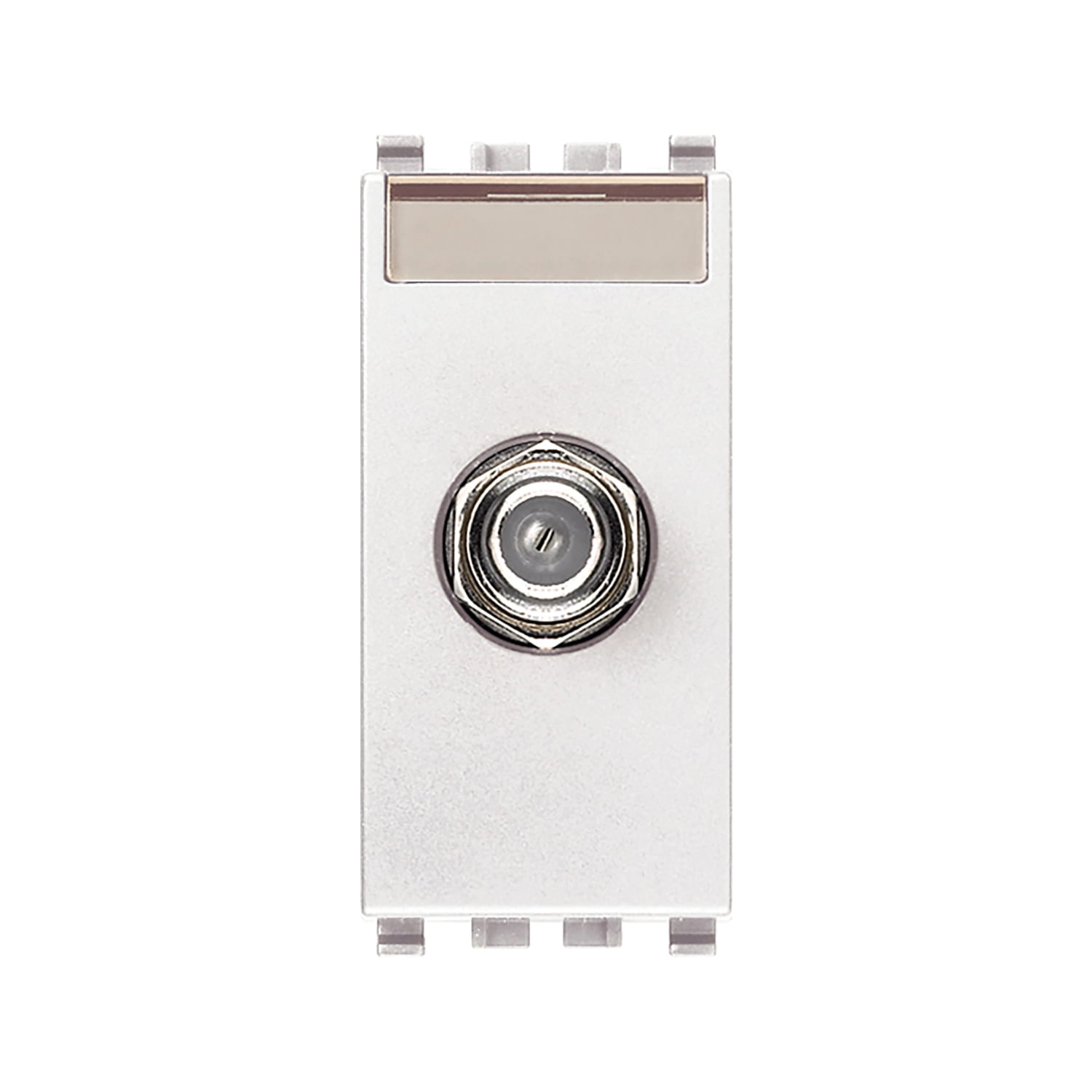 TOMA DE CONECTOR VIMAR EIKON TIPO F HEMBRA BLANCO (20318.B)