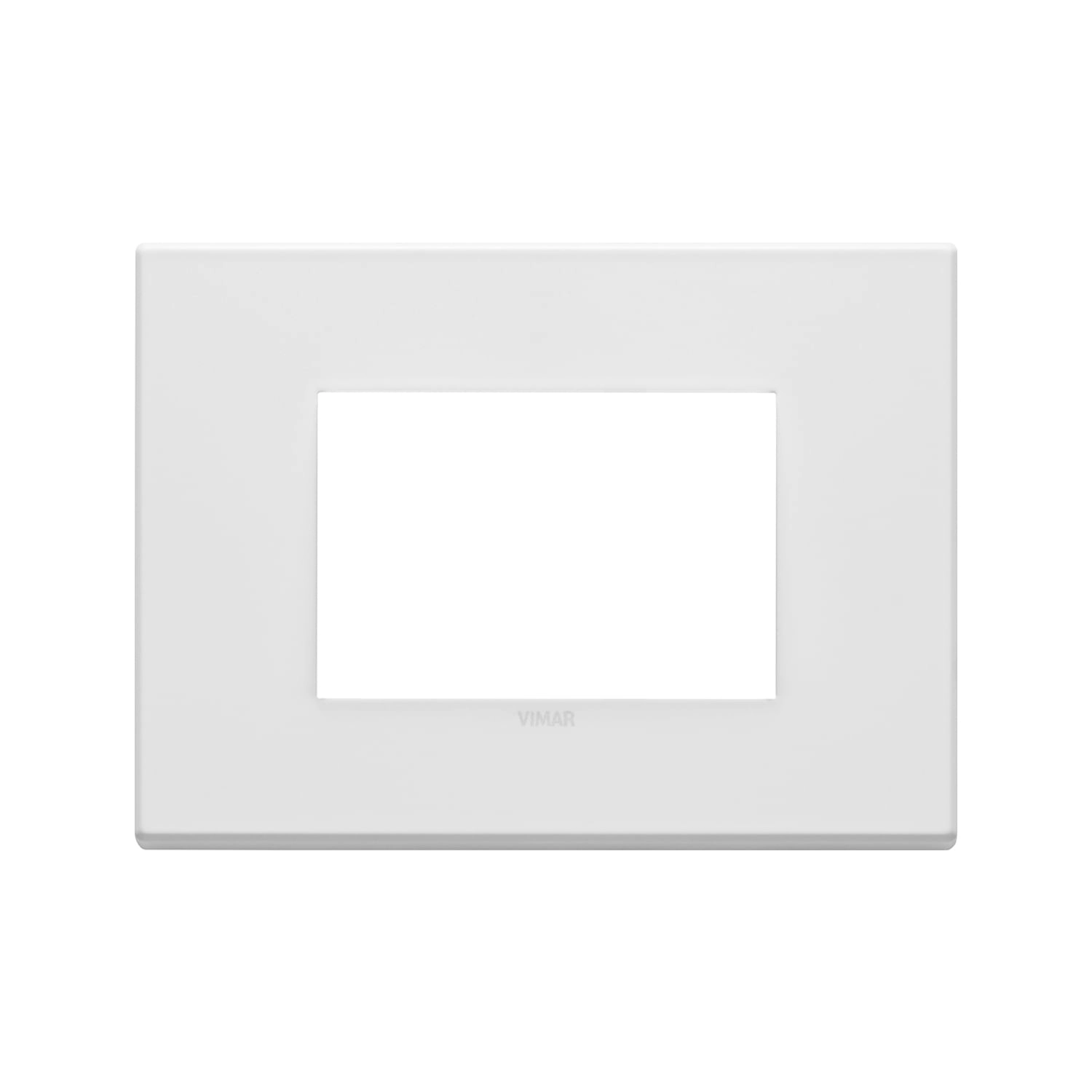 PLACA VIMAR EIKON EXÉ 3 MÓDULOS BLANCO (22653.01)