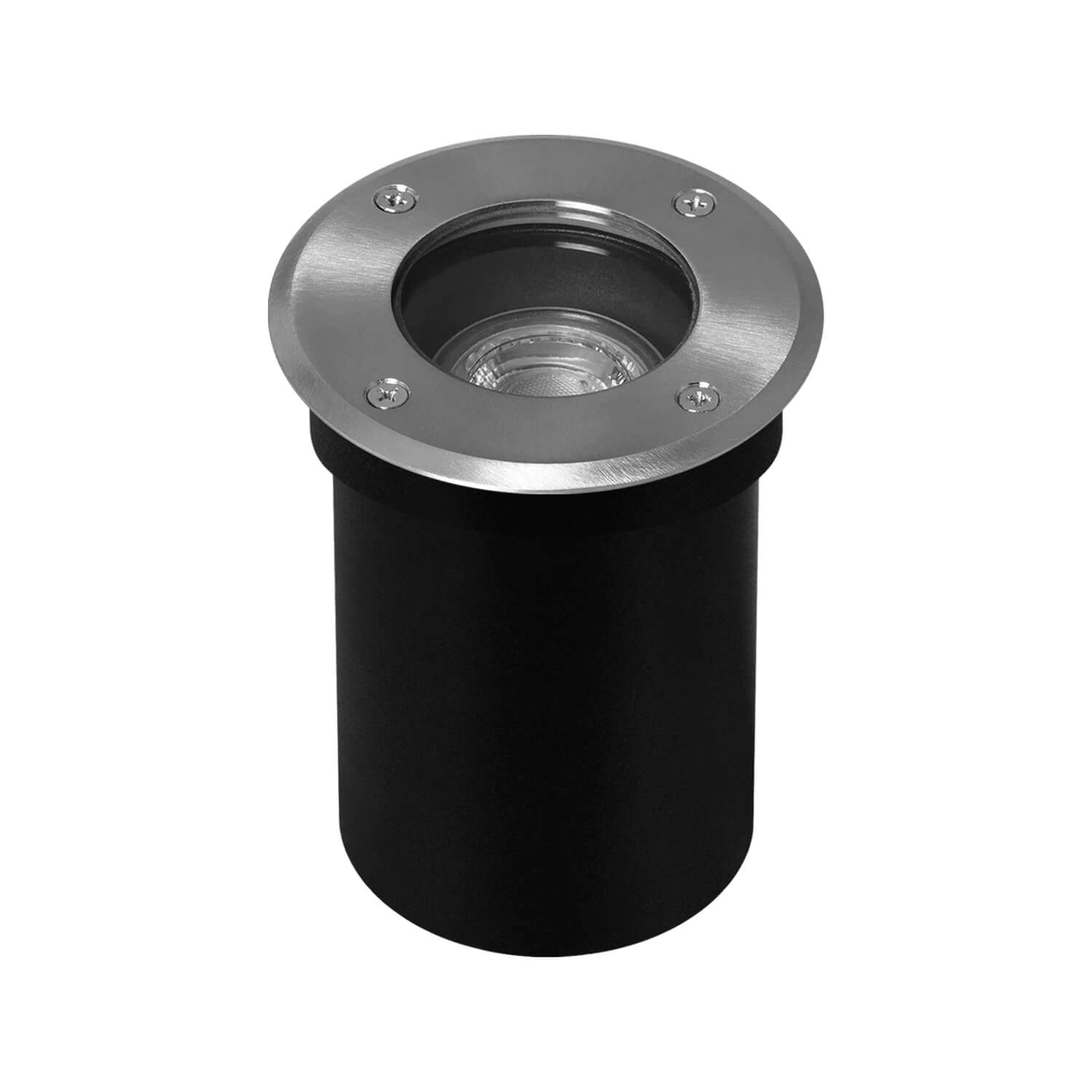 EMBUTIDO DE PISO LED STUDIO IP66 (SIN AMPOLLETA GU10) PLATEADO