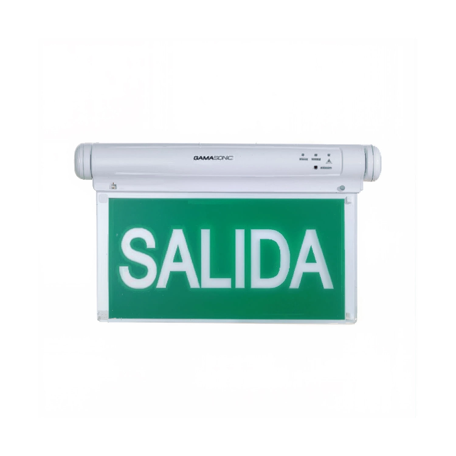 SEÑALÉTICA DE EMERGENCIA GAMASONIC SALIDA 3.6W LUZ FRÍA (6000K) IP43 BLANCO