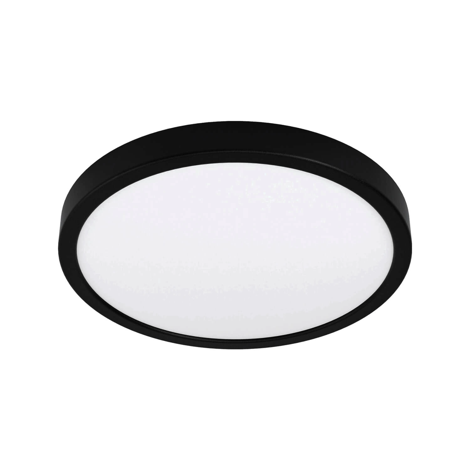 PLAFÓN SOBREPUESTO LED STUDIO REDONDO 24W LUZ CÁLIDA (3000K) A FRÍA (6500K) (CCT) IP42 Ø30X2.5CM NEGRO