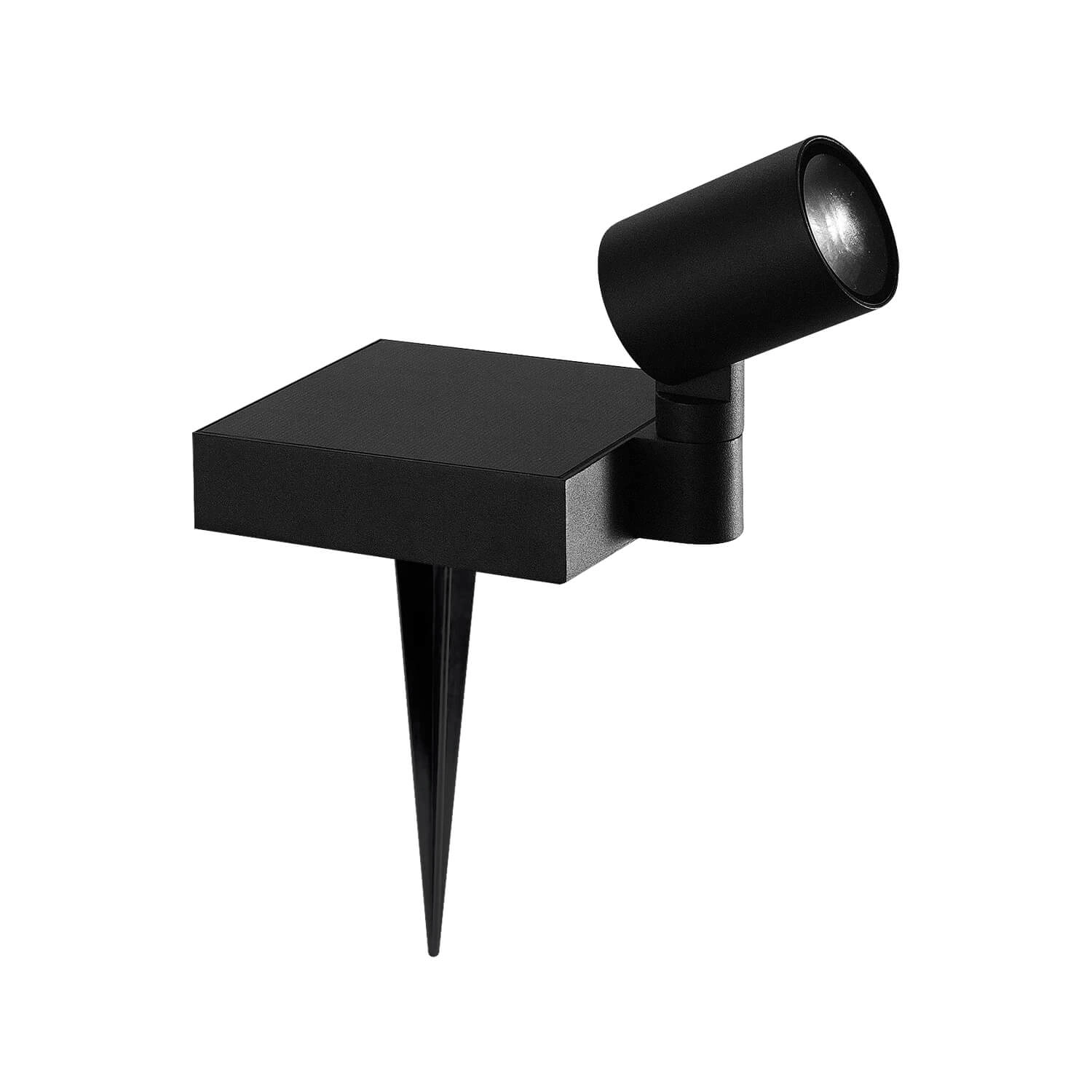 FOCO ESTACA SOLAR LED STUDIO HELIO SPOT 81LM 1.3W LUZ CÁLIDA (3000K) IP65 NEGRO