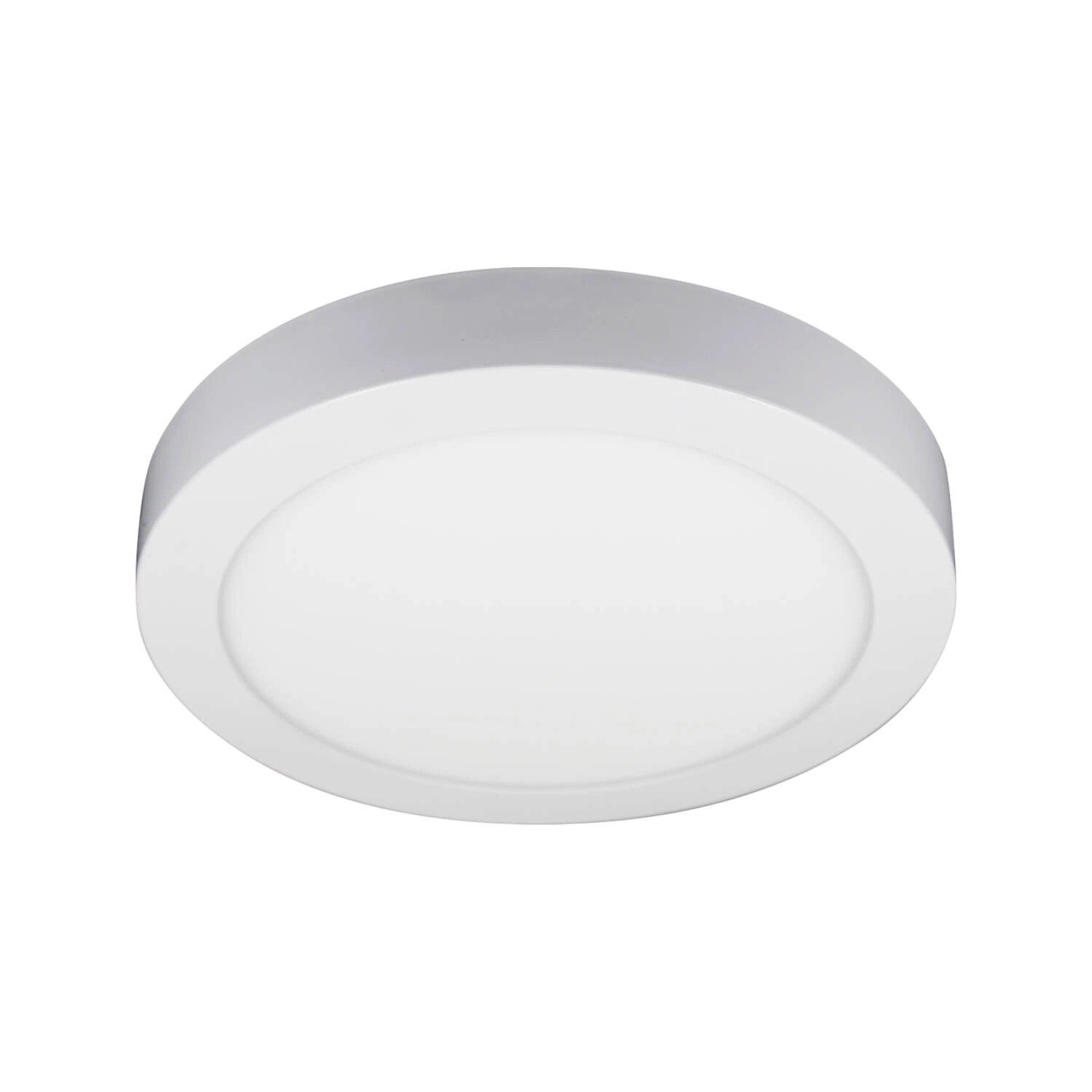 PLAFÓN LED STUDIO ALUM REDONDO 22W LUZ CÁLIDA (3000K) IP20 Ø21.5X3.4CM BLANCO