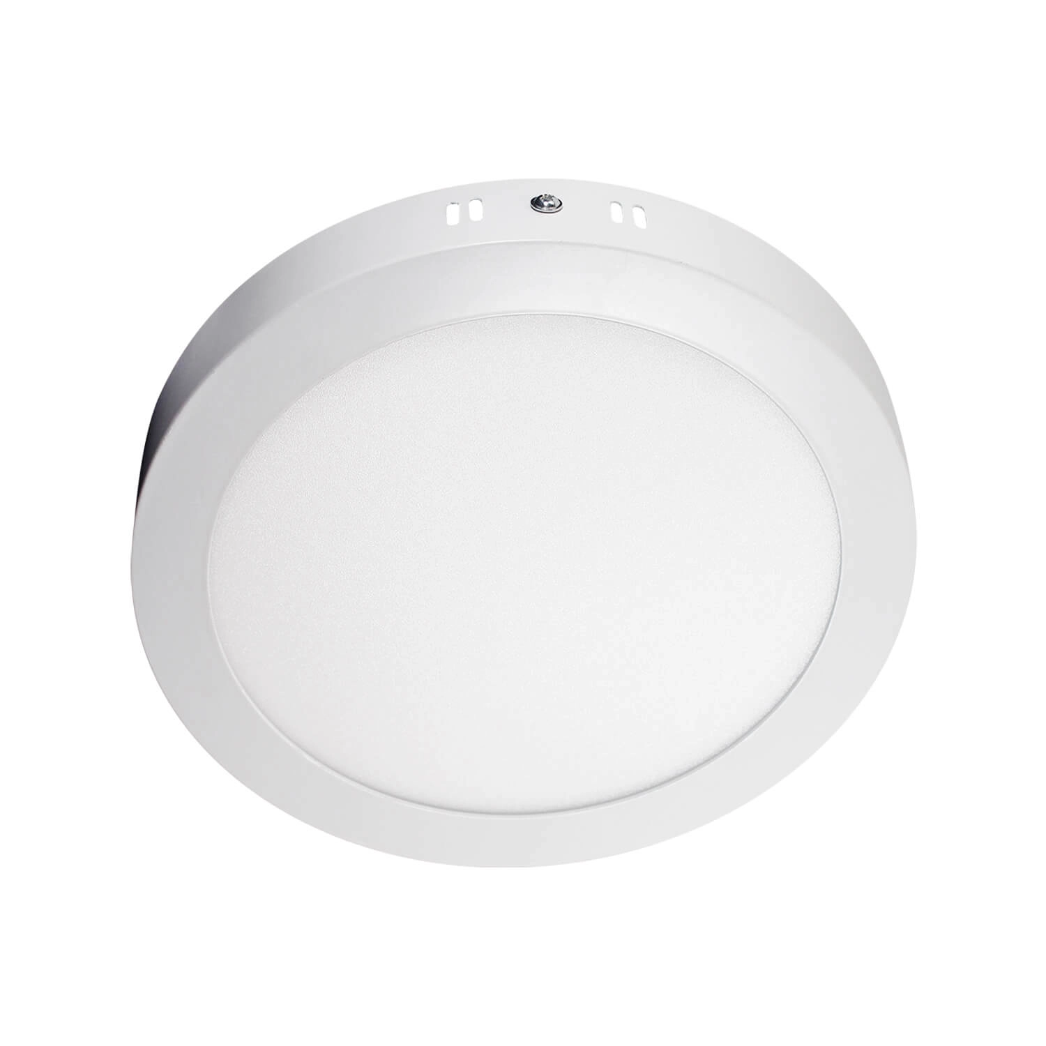 PLAFÓN LED STUDIO ALUM REDONDO 22W LUZ NEUTRA (4000K) IP20 Ø21.5X3.4CM BLANCO