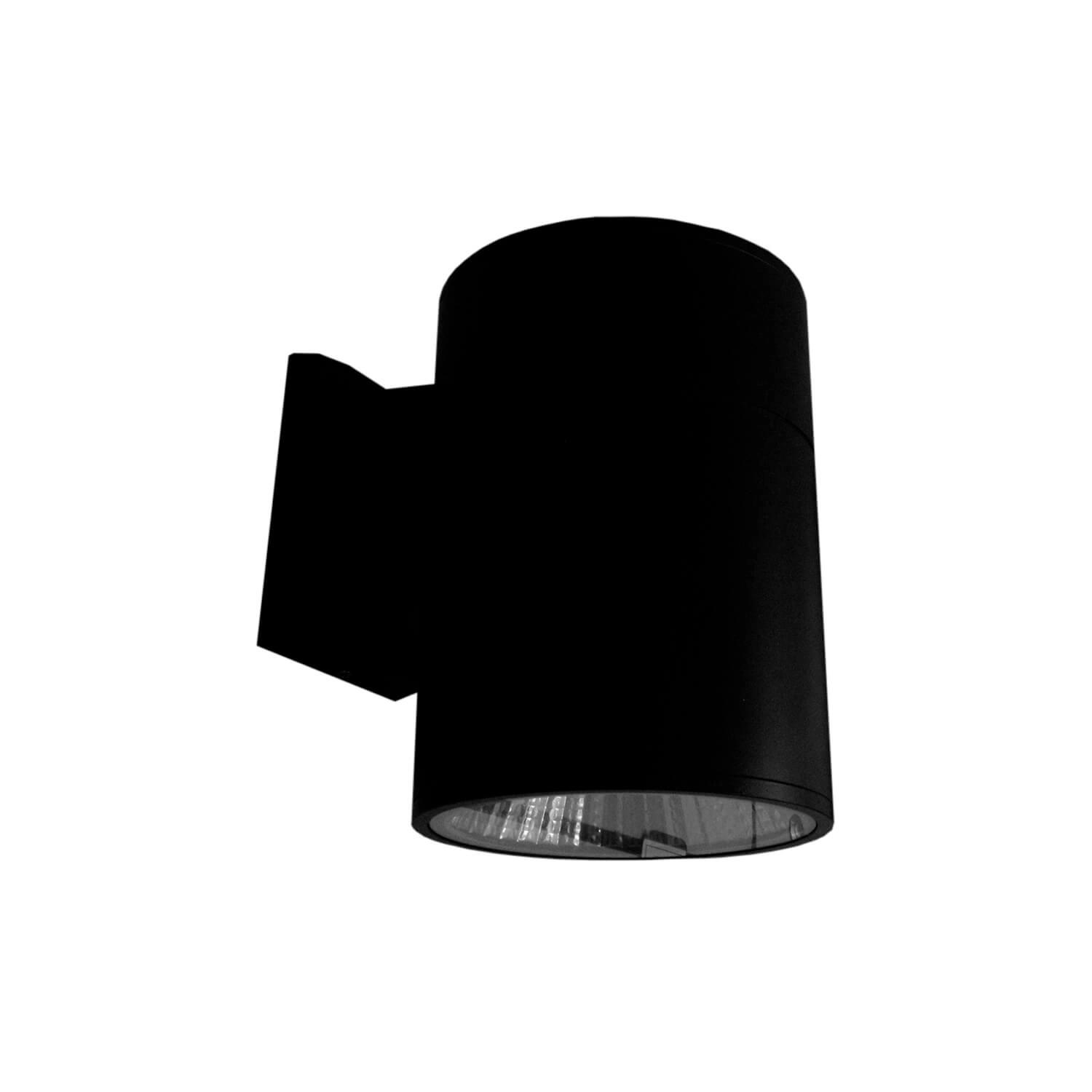 APLIQUÉ MURO LED STUDIO CILÍNDRICO BIG 20W LUZ CÁLIDA (3000K) IP65 NEGRO