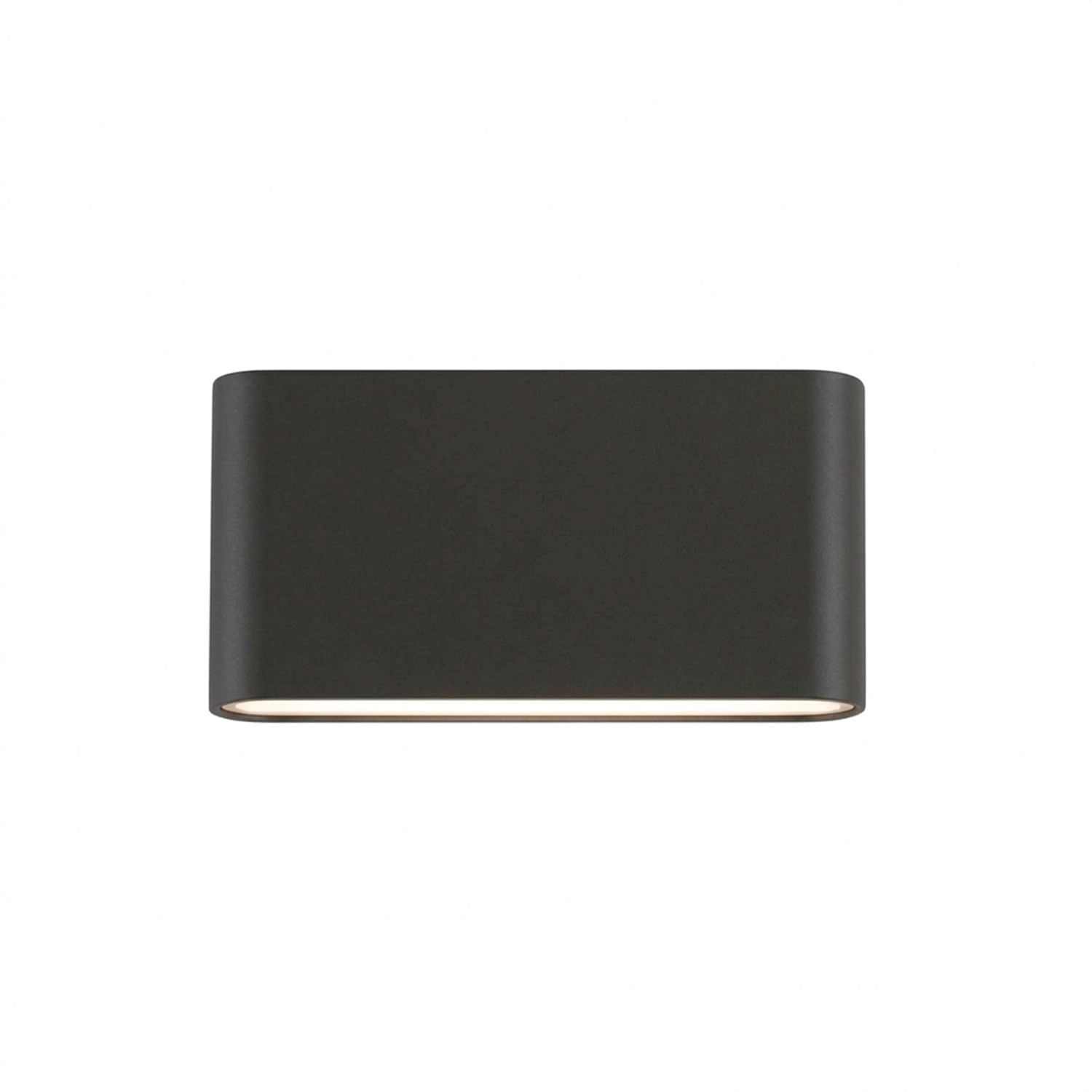 APLIQUÉ MURO LED STUDIO BIFOCAL RECTANGULAR 12W LUZ CÁLIDA (3000K) IP65 GRIS OSCURO