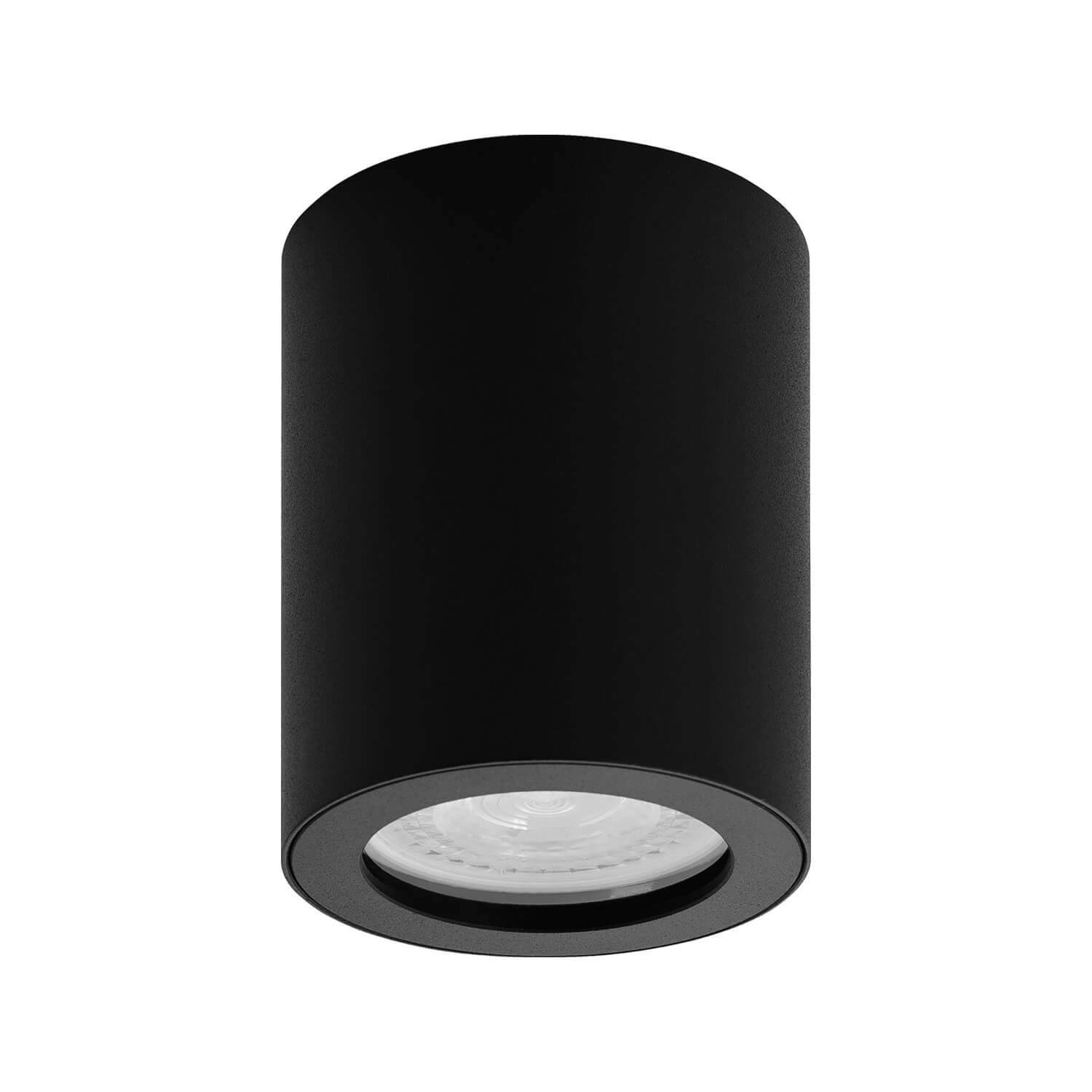 FOCO SOBREPUESTO LED STUDIO CLANCY IP65 (SIN AMPOLLETA GU10) NEGRO