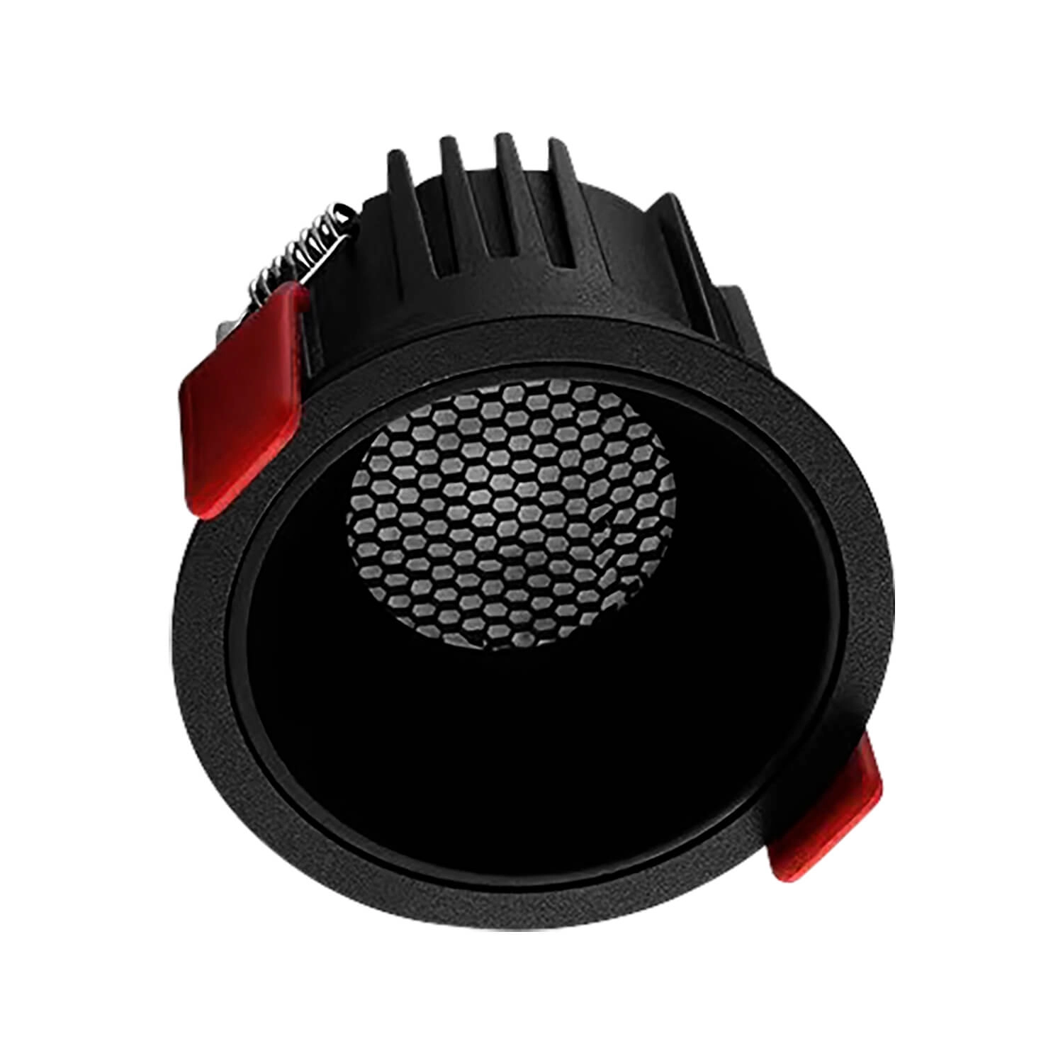 DOWNLIGHT LED STUDIO PANAL REDONDO 12W LUZ CÁLIDA (3000K) NEGRO