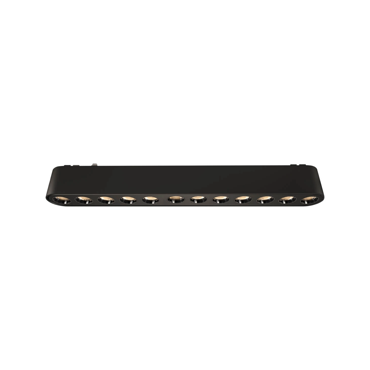 FOCO RIEL LINEAL LED STUDIO PARA RIEL MAGNÉTICO 12W LUZ CÁLIDA (3000K) NEGRO