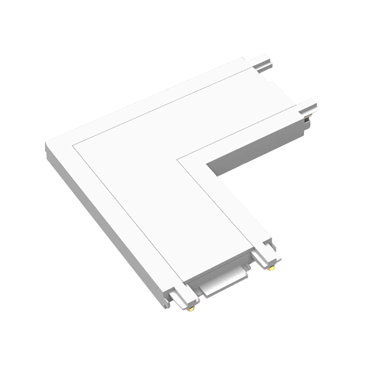 CONECTOR TIPO L LED STUDIO PARA RIEL MAGNÉTICO SLIM BLANCO
