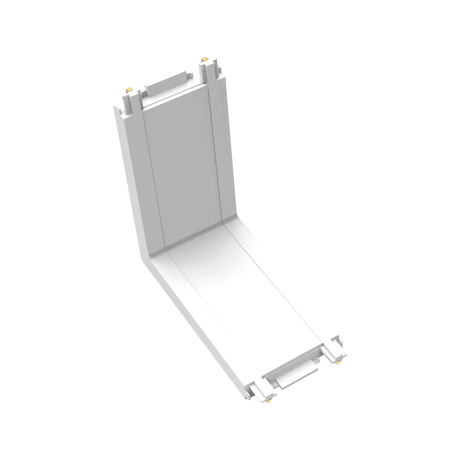 CONECTOR INTERNO ÁNGULO LED STUDIO PARA RIEL MAGNÉTICO SLIM BLANCO