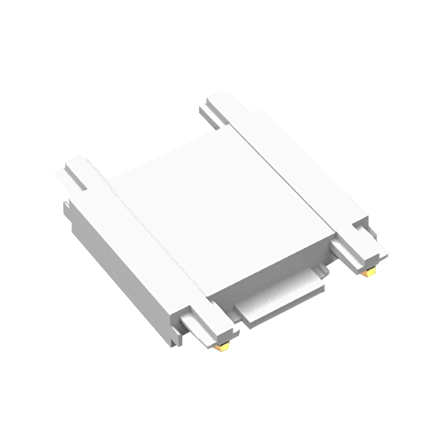 CONECTOR INTERNO LINEAL LED STUDIO PARA RIEL MAGNÉTICO SLIM BLANCO