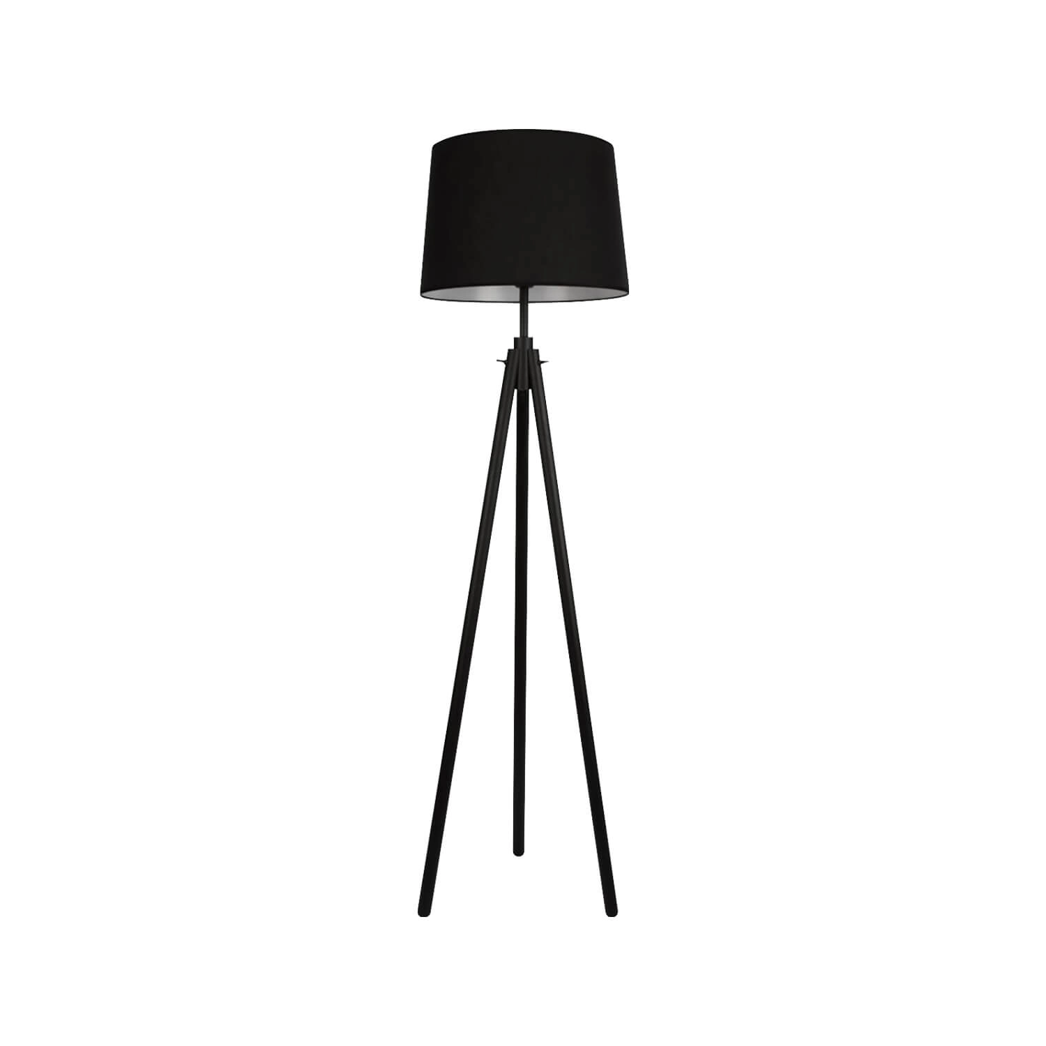 LÁMPARA DE PIE LED STUDIO NÓRDICA NEGRA