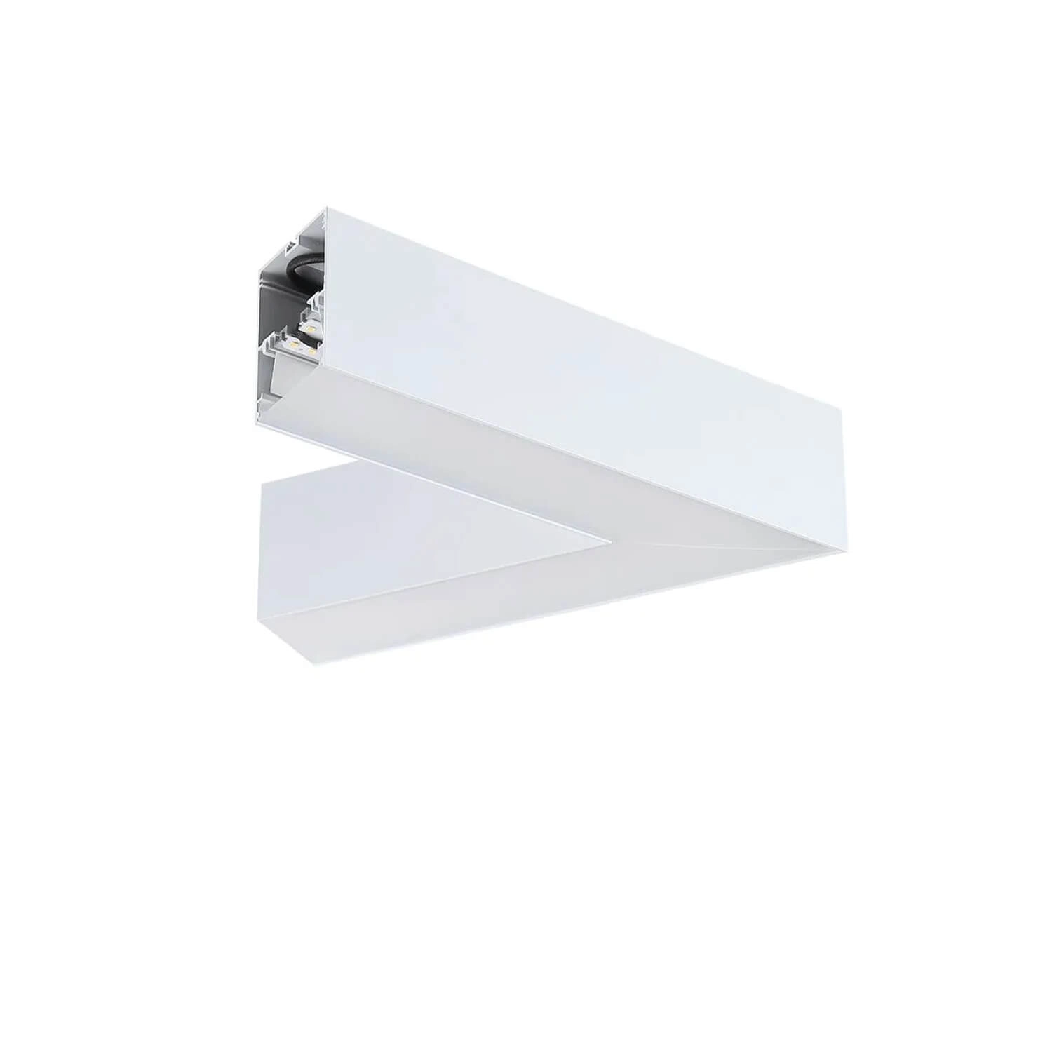 CONECTOR EN L LED STUDIO PARA LÁMPARA COLGANTE LINEAL C15400097 20W LUZ CÁLIDA (3000K) IP20 BLANCO